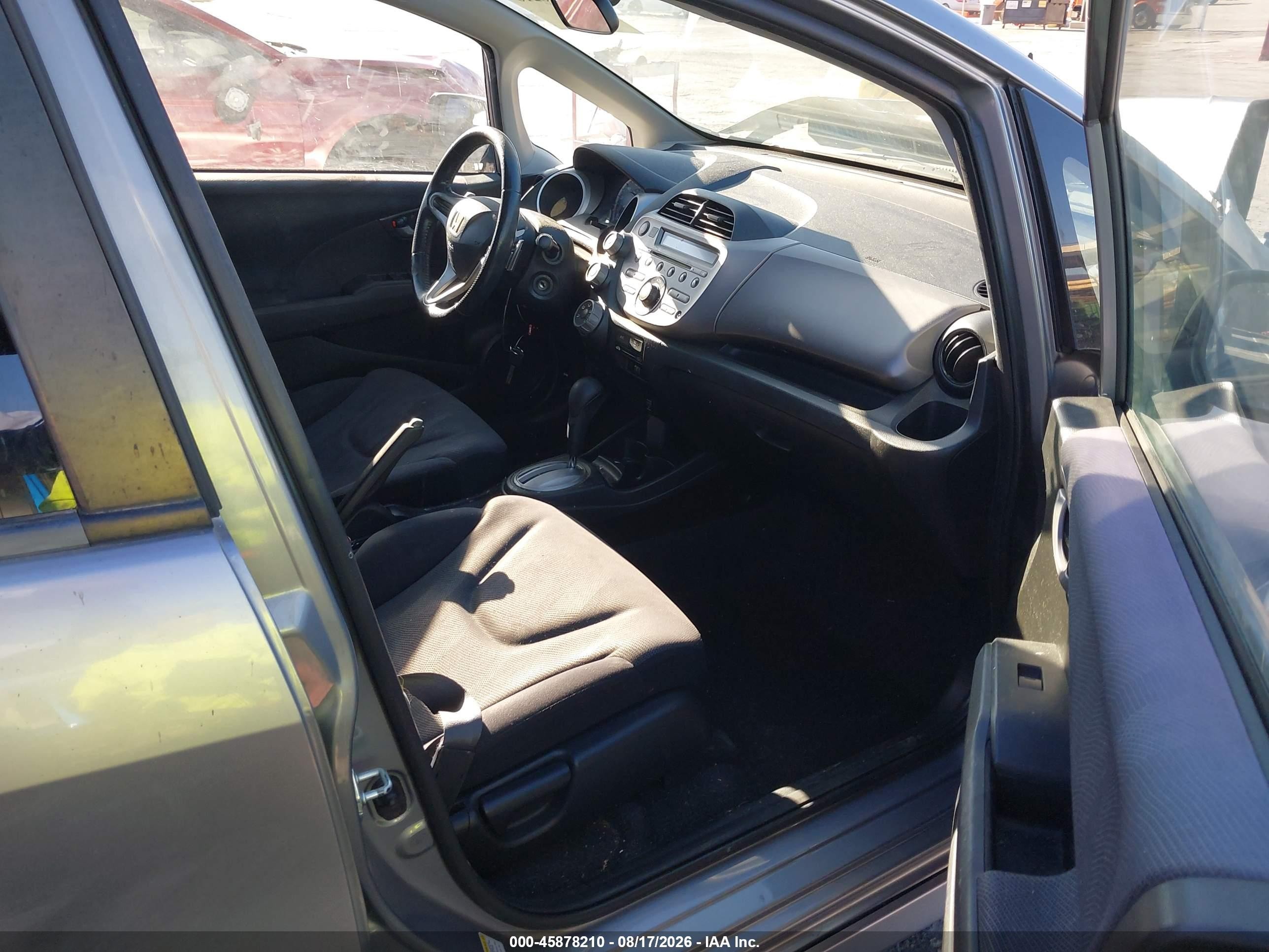 2010 Honda Fit Sport Gray vin: JHMGE8H4XAS028429