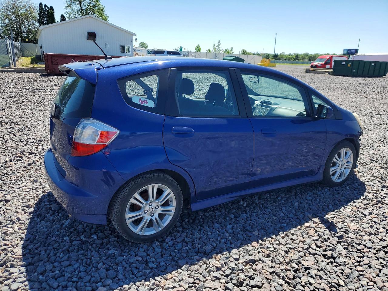 2011 Honda Fit Sport Blue vin: JHMGE8H50BC020733