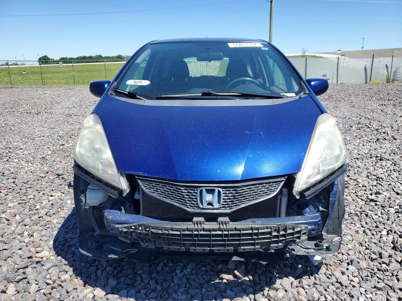 2011 Honda Fit Sport Blue vin: JHMGE8H50BC020733