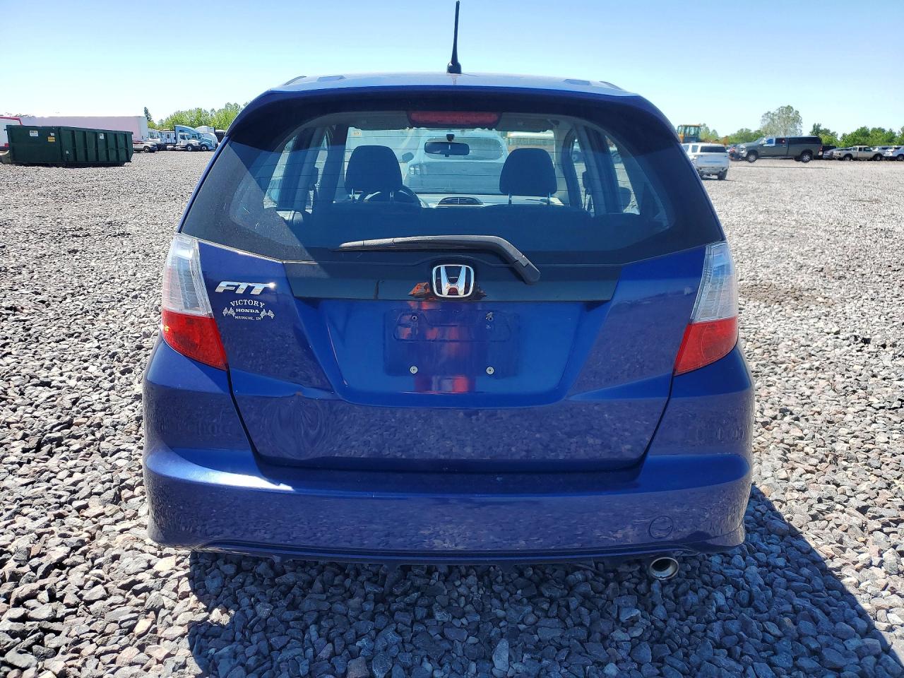 2011 Honda Fit Sport Blue vin: JHMGE8H50BC020733