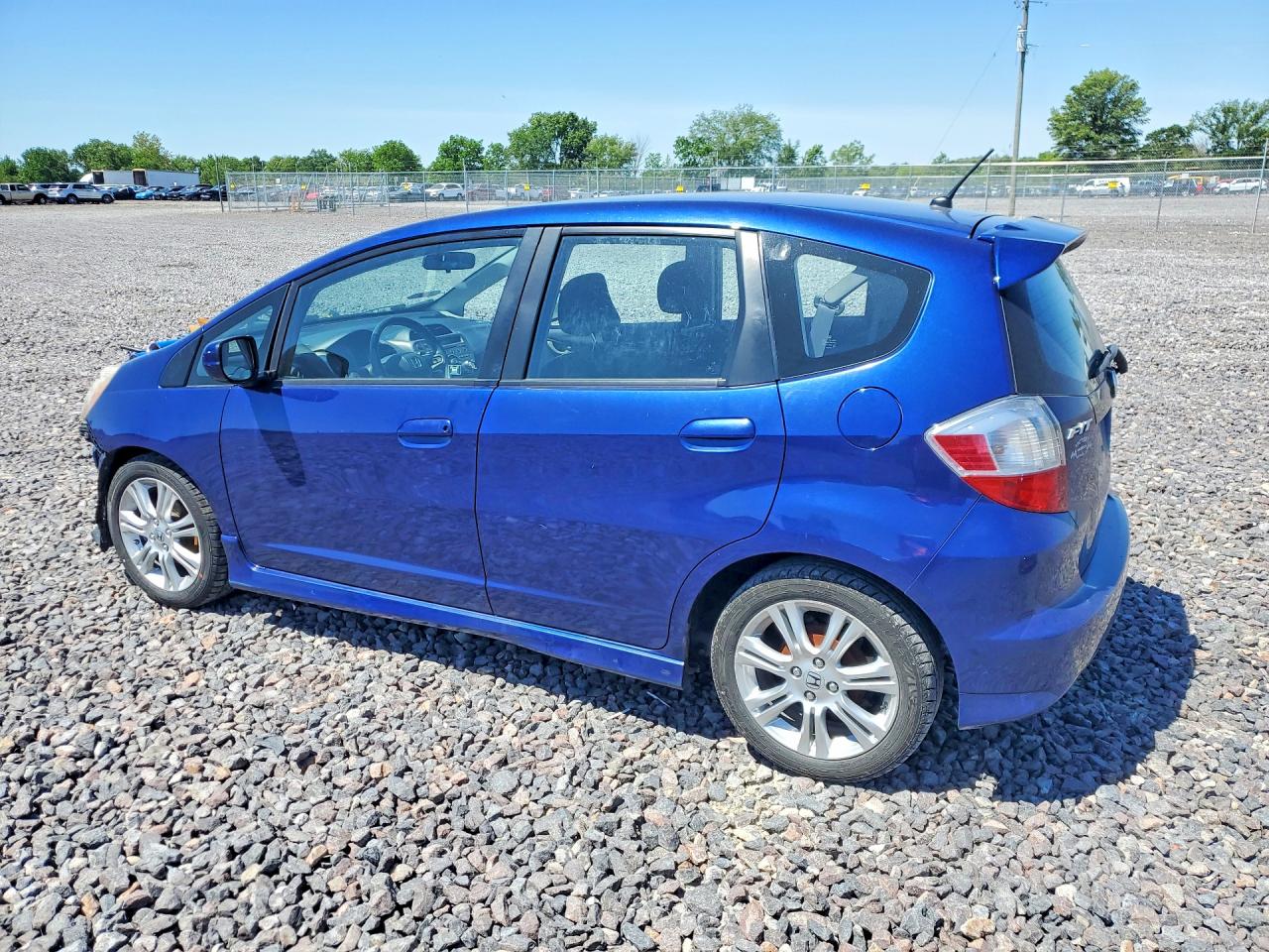 2011 Honda Fit Sport Blue vin: JHMGE8H50BC020733