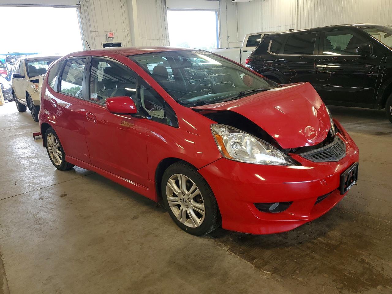 2011 Honda Fit Sport Red vin: JHMGE8H50BS002190