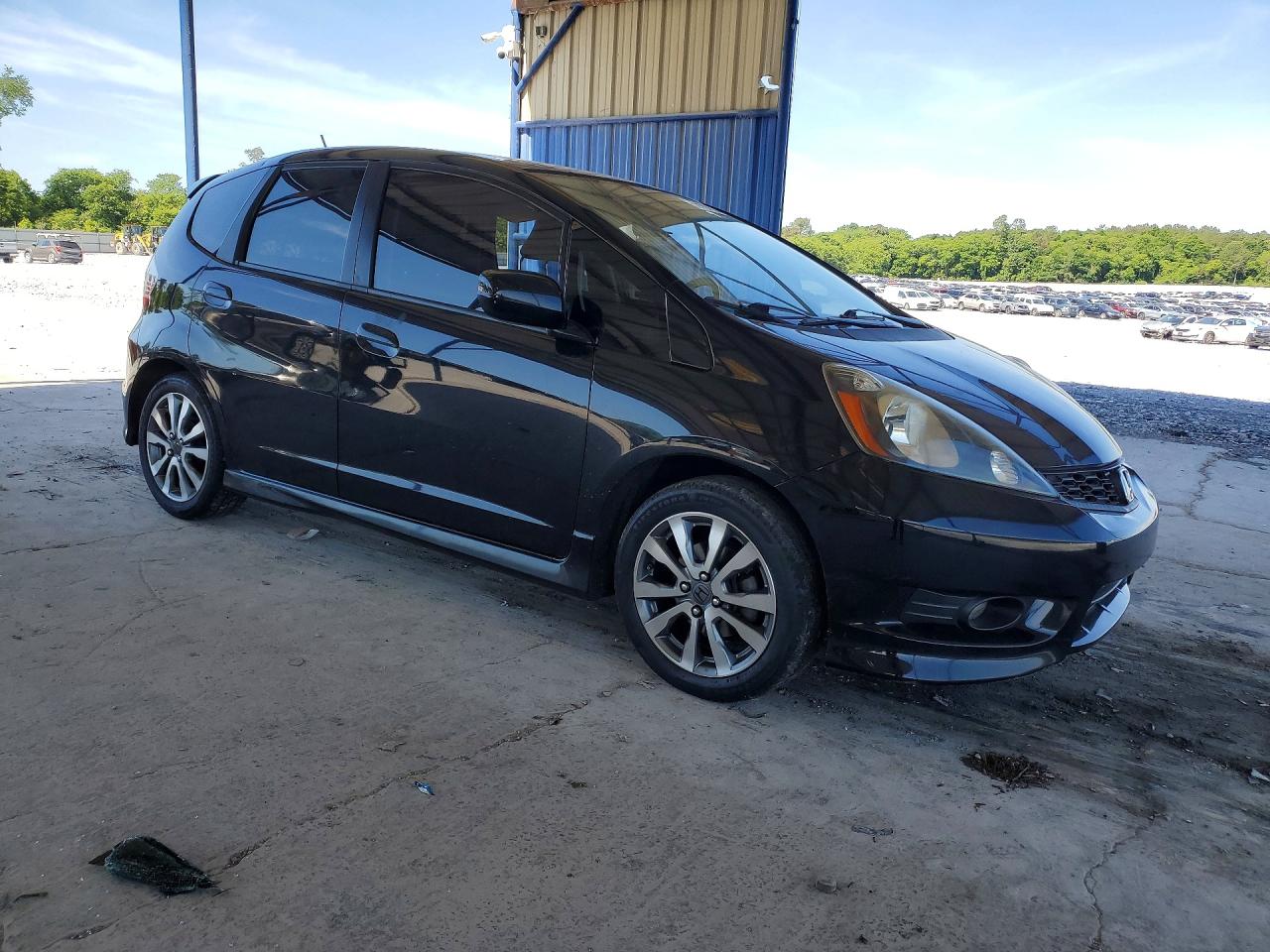 2012 Honda Fit Sport Black vin: JHMGE8H50CC007398