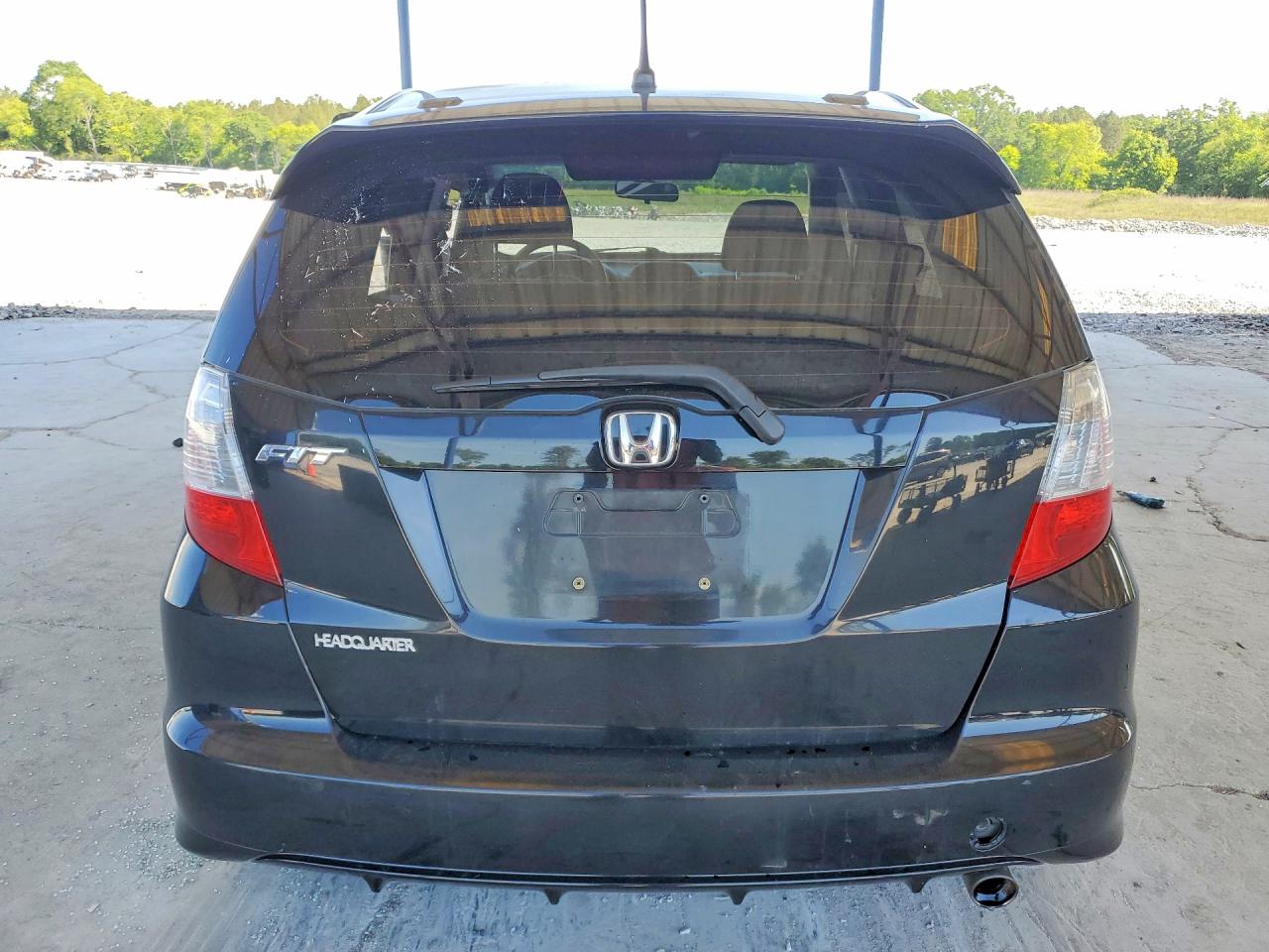 2012 Honda Fit Sport Black vin: JHMGE8H50CC007398