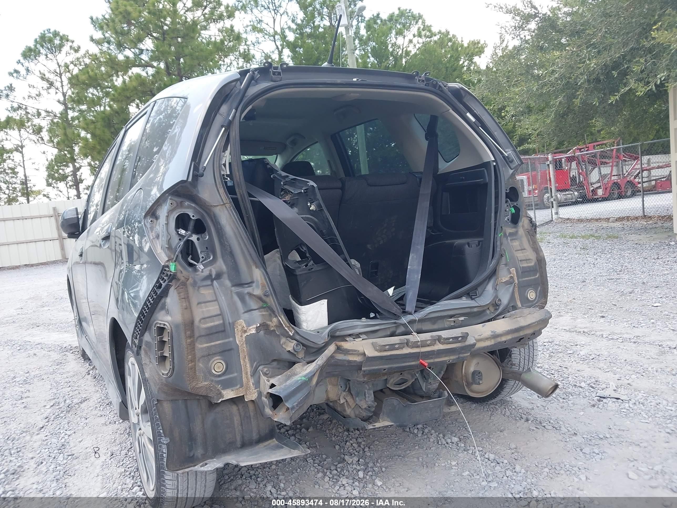 2012 Honda Fit Sport Gray vin: JHMGE8H50CC016408