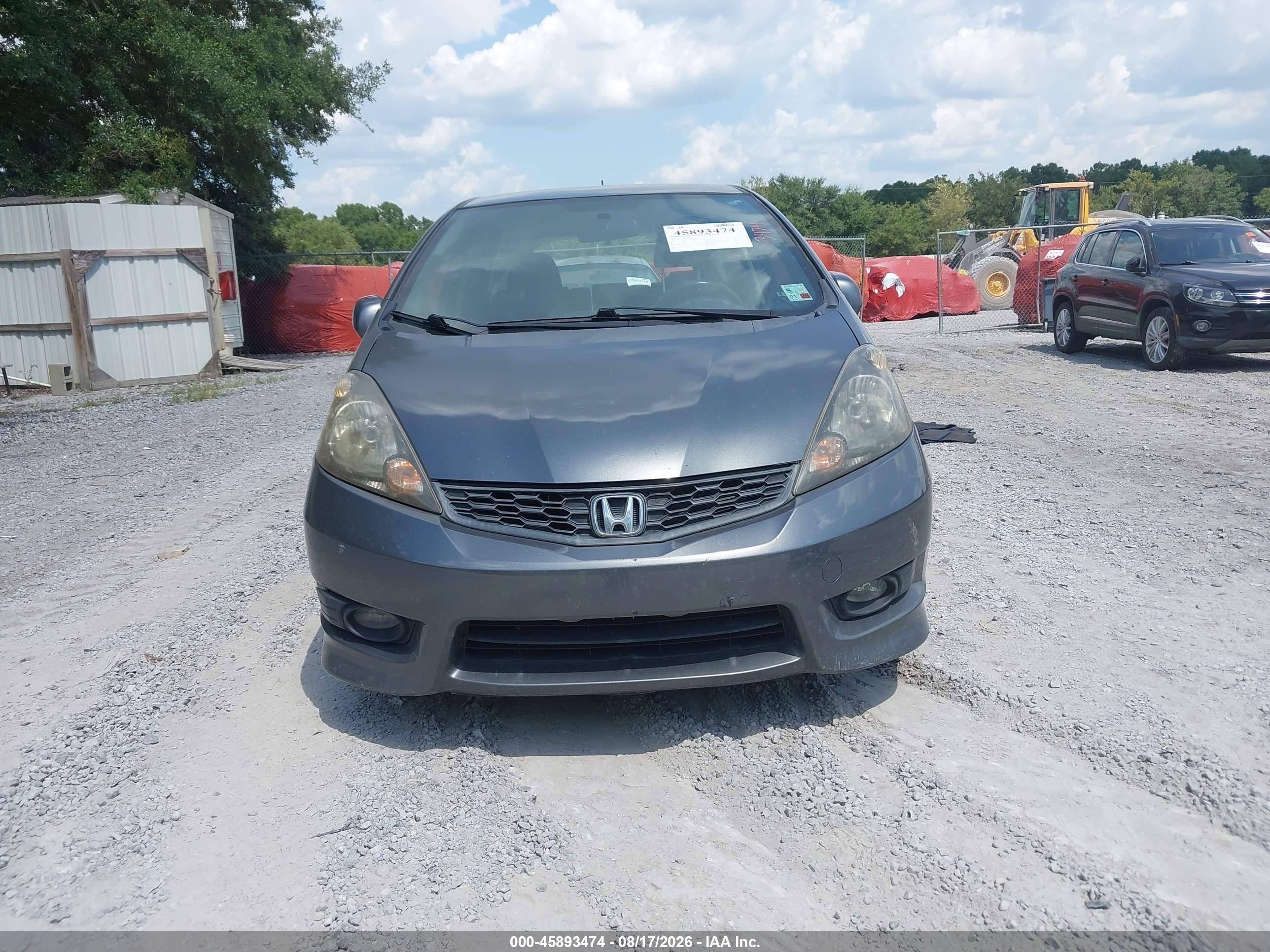 2012 Honda Fit Sport Gray vin: JHMGE8H50CC016408