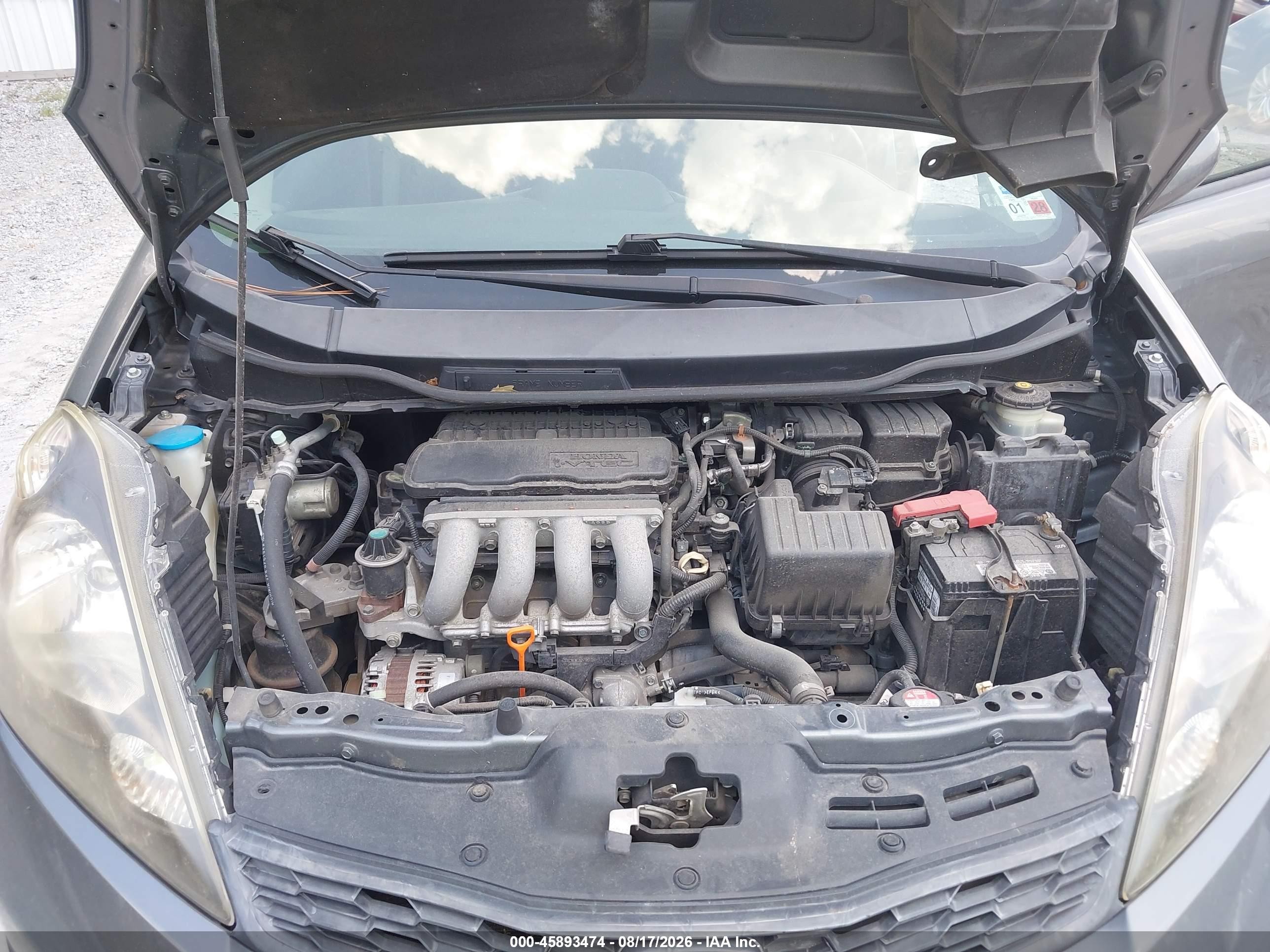 2012 Honda Fit Sport Gray vin: JHMGE8H50CC016408