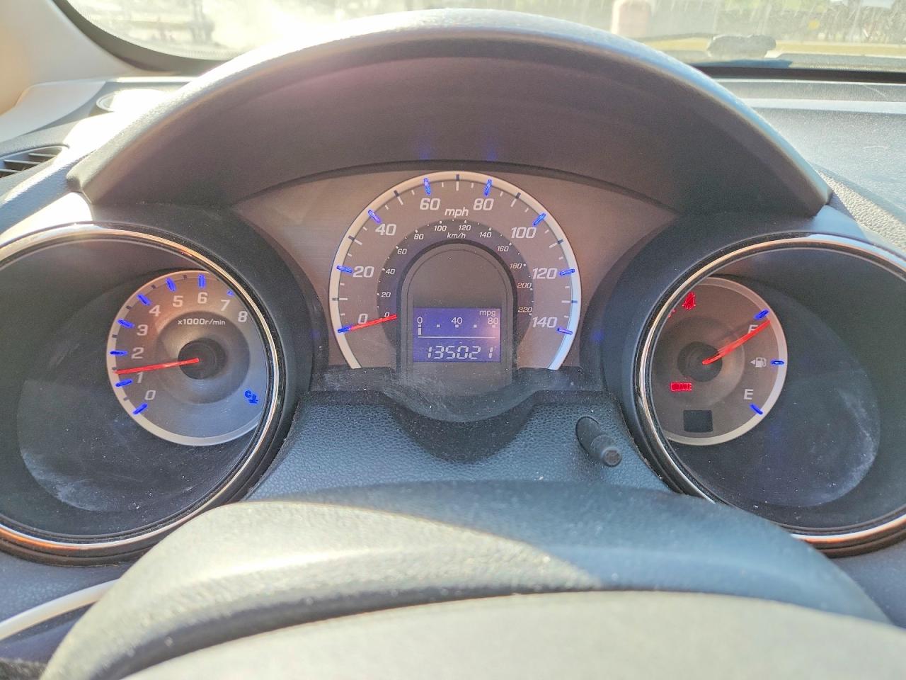 2012 Honda Fit Sport Red vin: JHMGE8H50CC019163