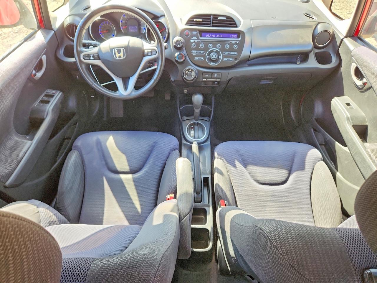 2012 Honda Fit Sport Red vin: JHMGE8H50CC019163