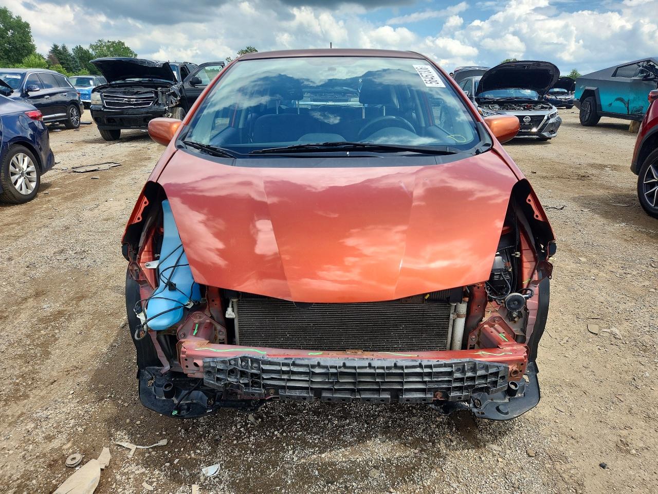 2012 Honda Fit Sport Orange vin: JHMGE8H50CC027988