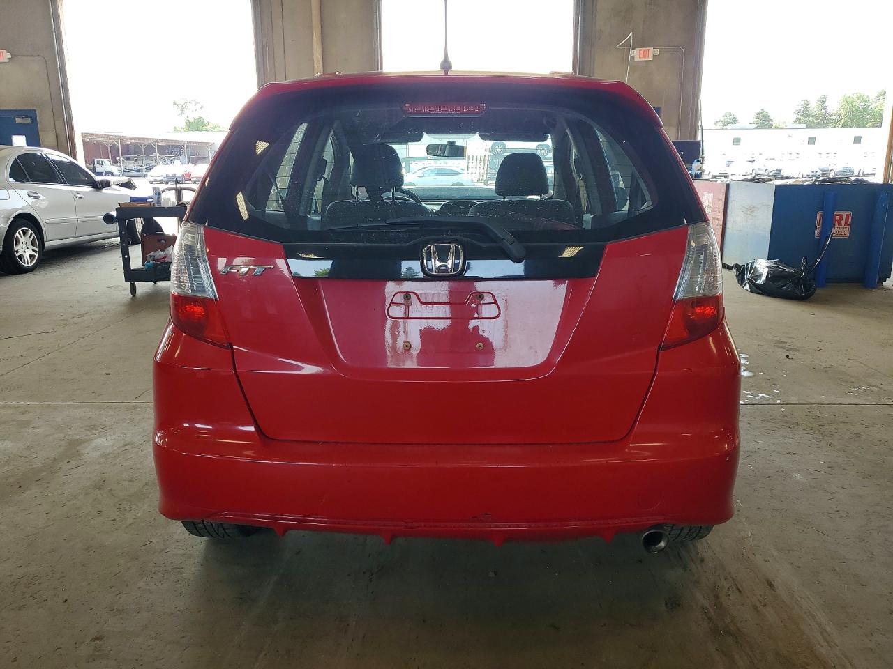 2012 Honda Fit Sport Red vin: JHMGE8H50CC032530