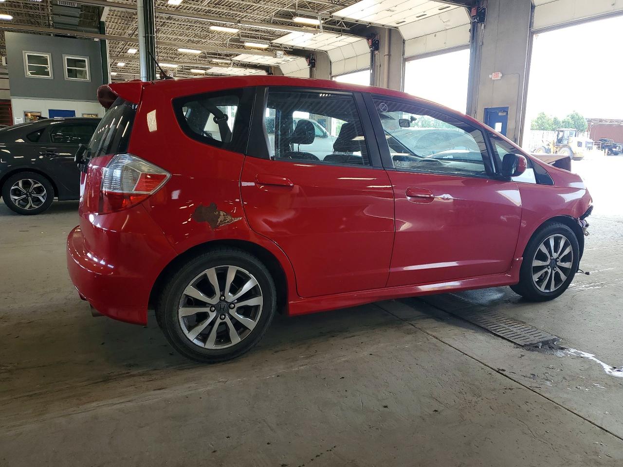 2012 Honda Fit Sport Red vin: JHMGE8H50CC032530