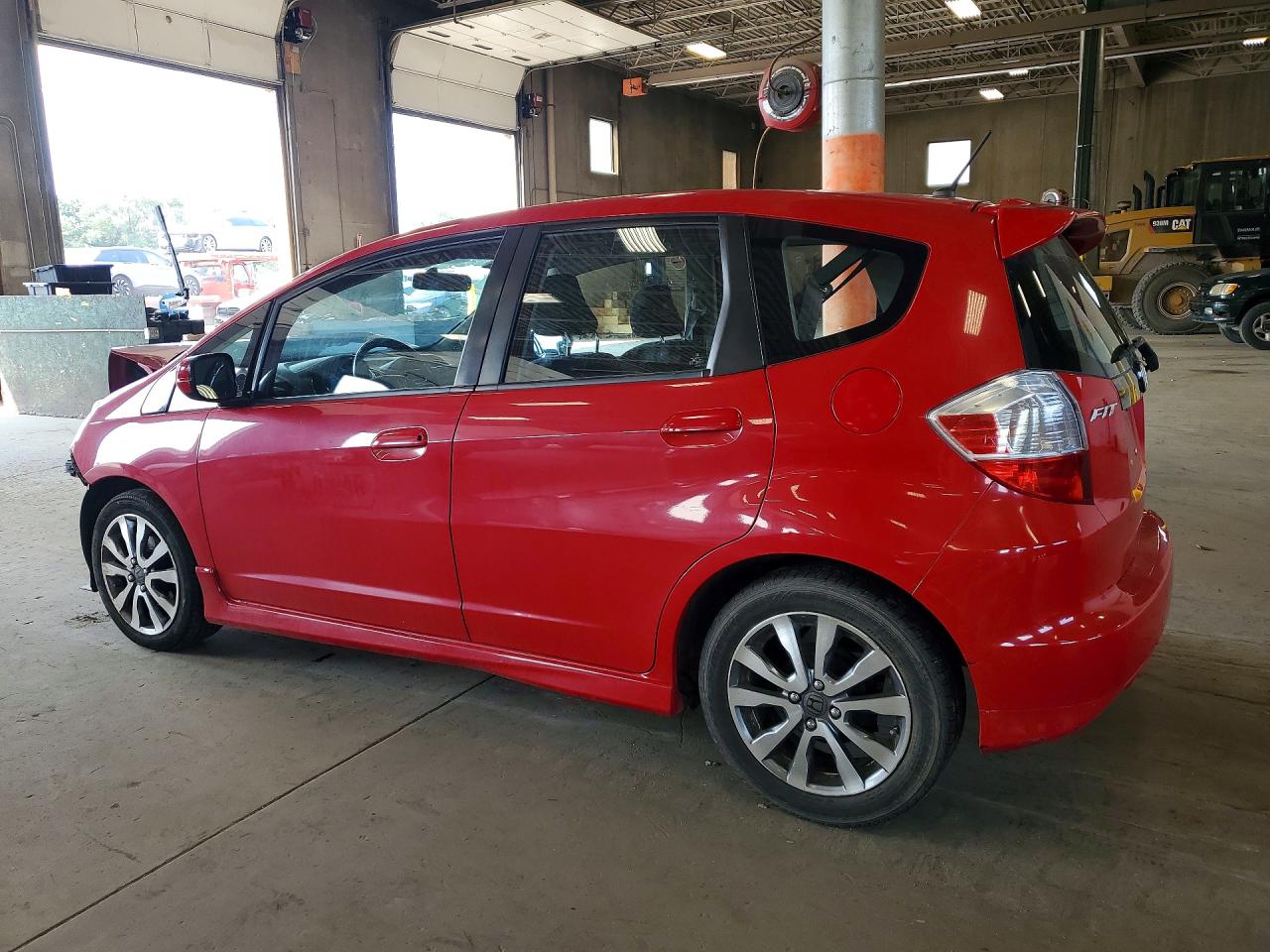 2012 Honda Fit Sport Red vin: JHMGE8H50CC032530