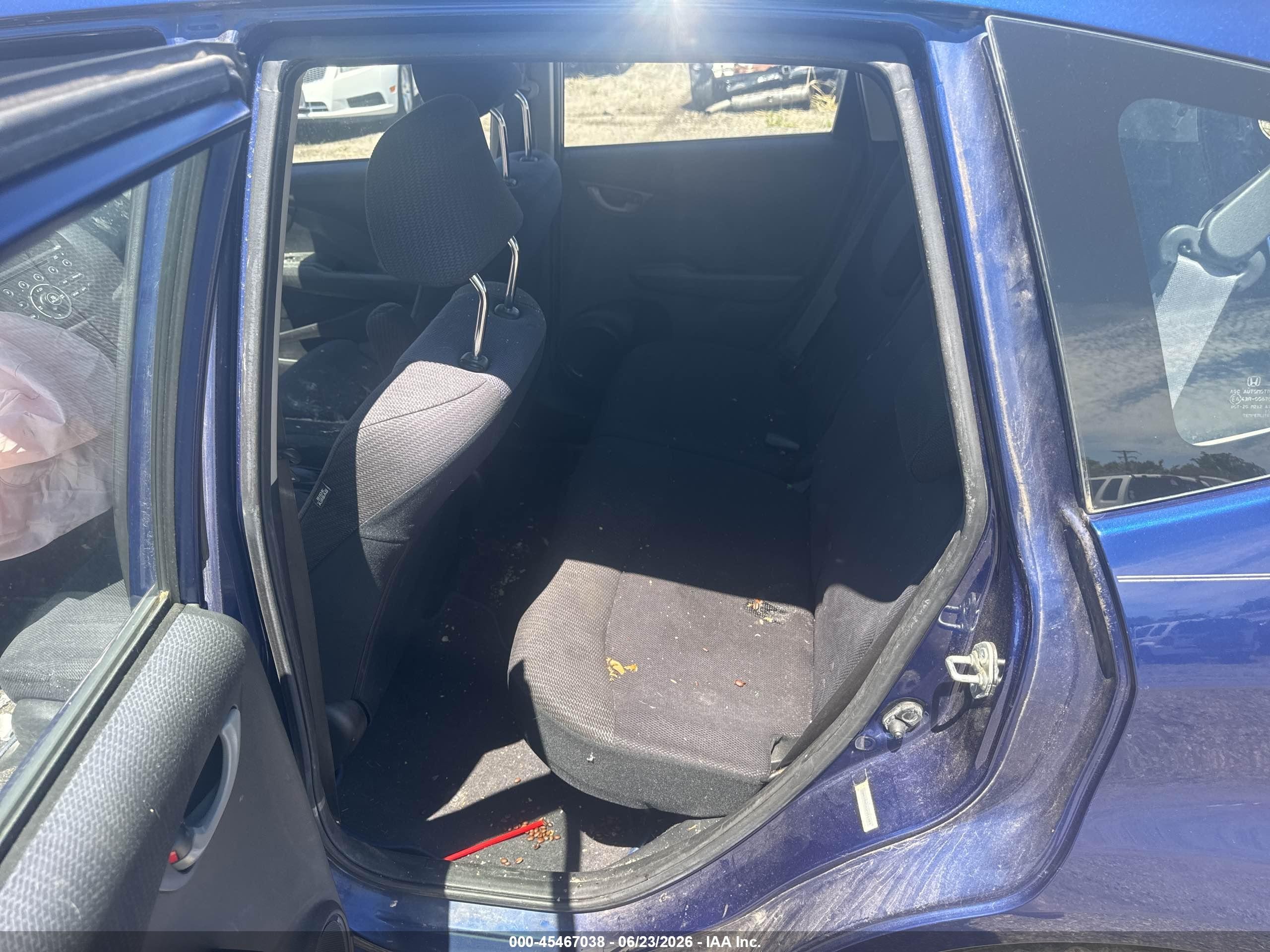 2013 Honda Fit Sport Blue vin: JHMGE8H50DC016989