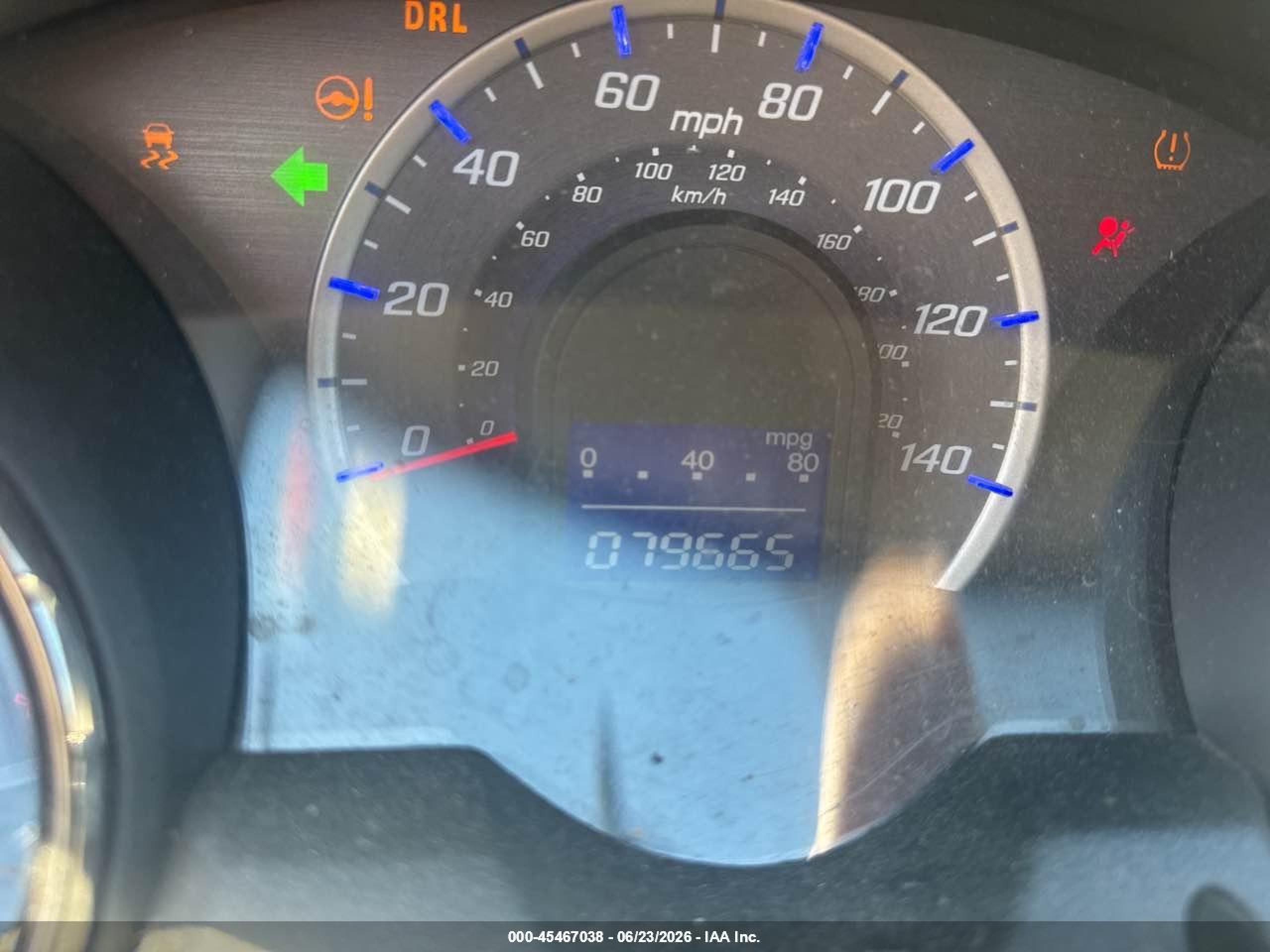2013 Honda Fit Sport Blue vin: JHMGE8H50DC016989
