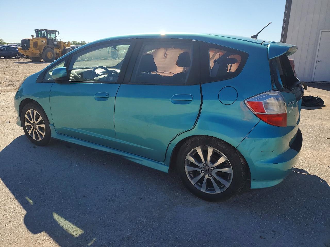 2013 Honda Fit Sport Turquoise vin: JHMGE8H50DC023523