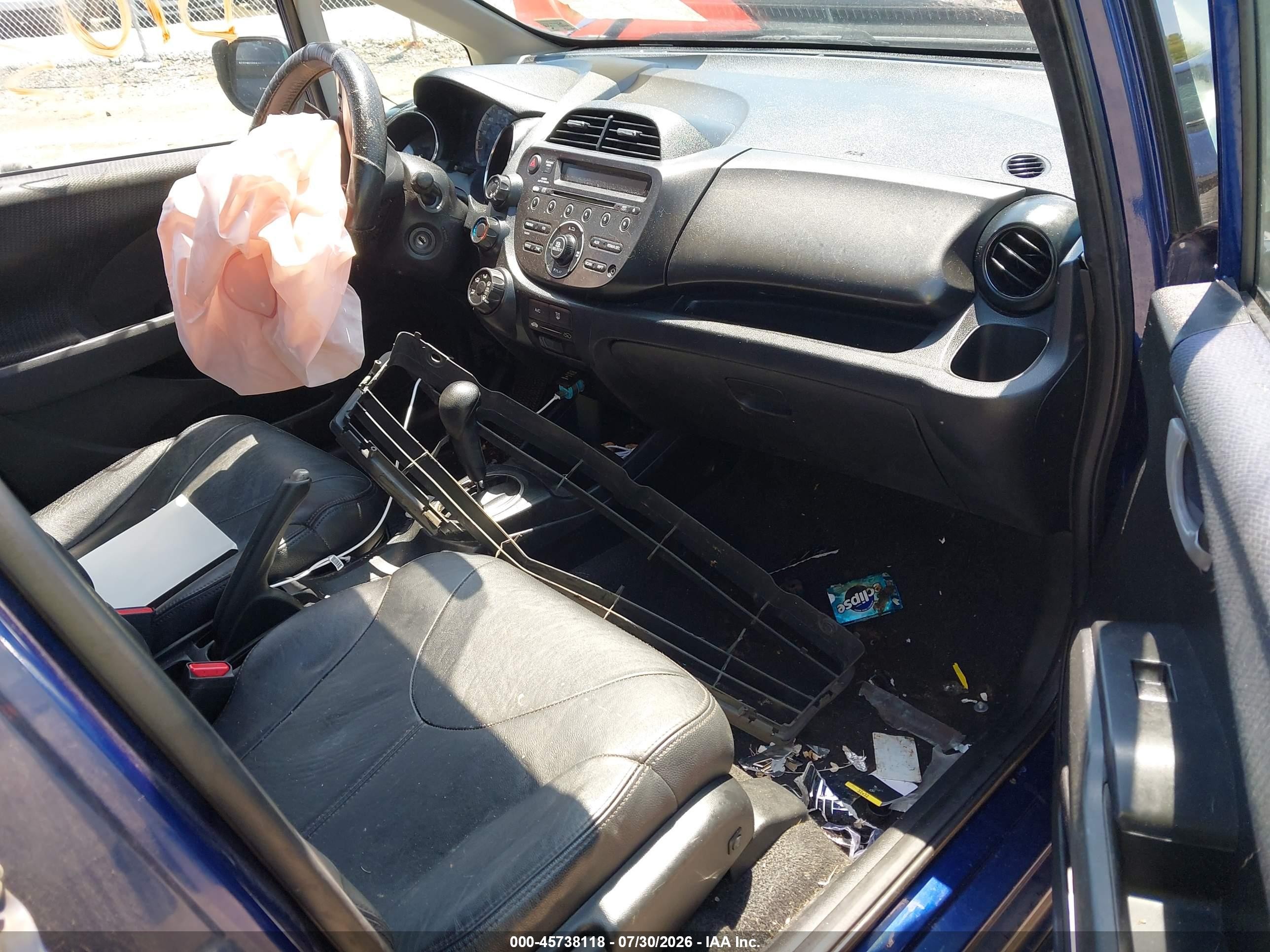 2013 Honda Fit Sport Blue vin: JHMGE8H50DC024431