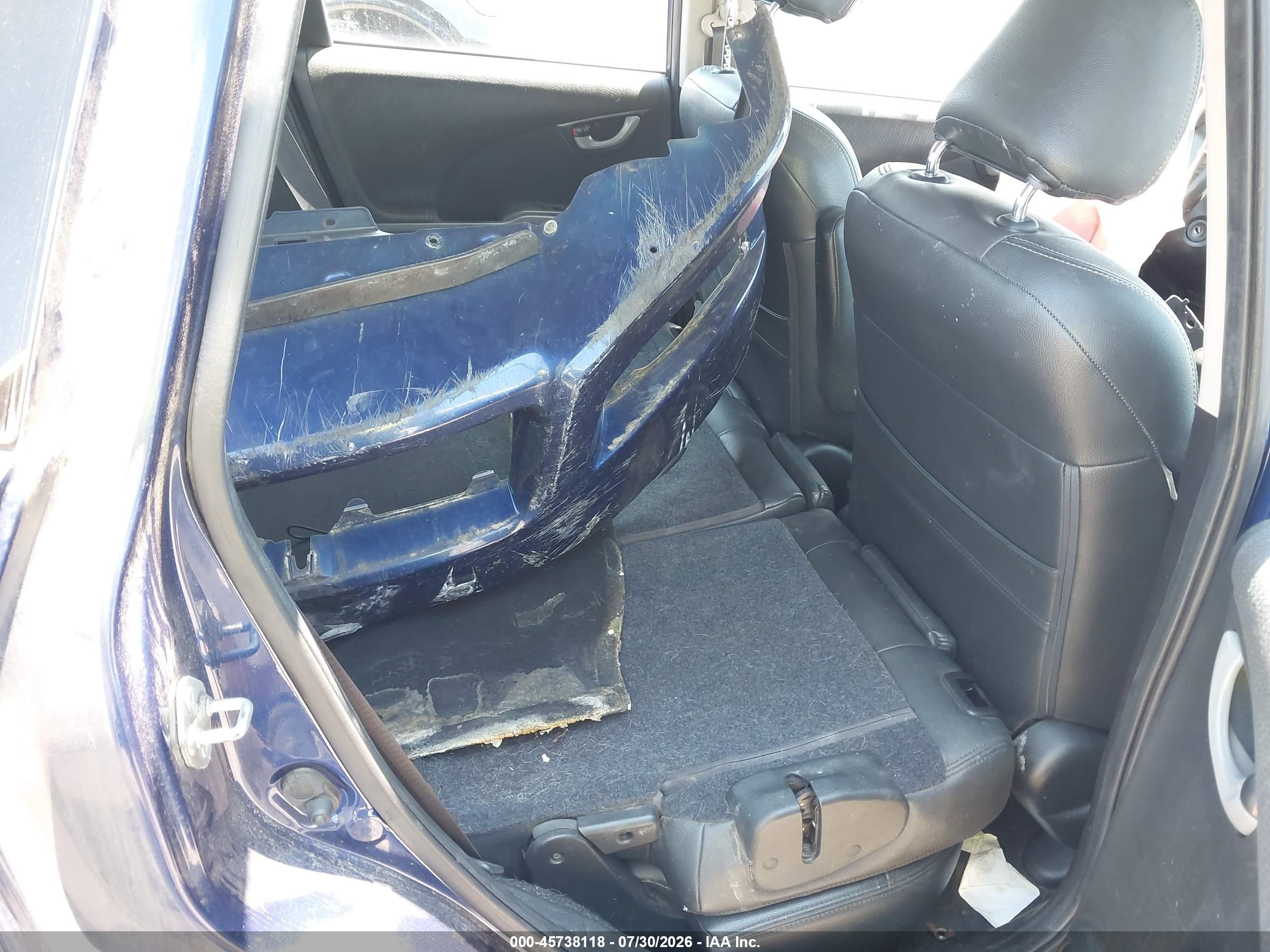 2013 Honda Fit Sport Blue vin: JHMGE8H50DC024431