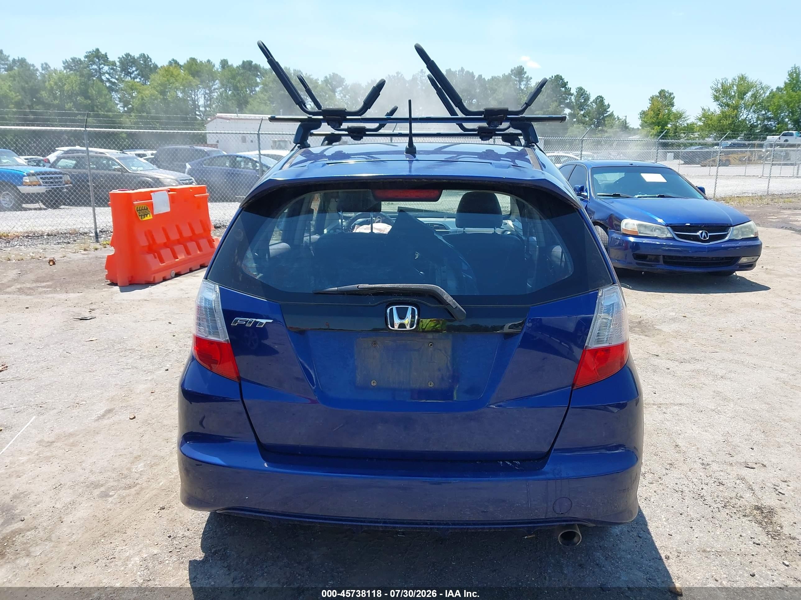 2013 Honda Fit Sport Blue vin: JHMGE8H50DC024431