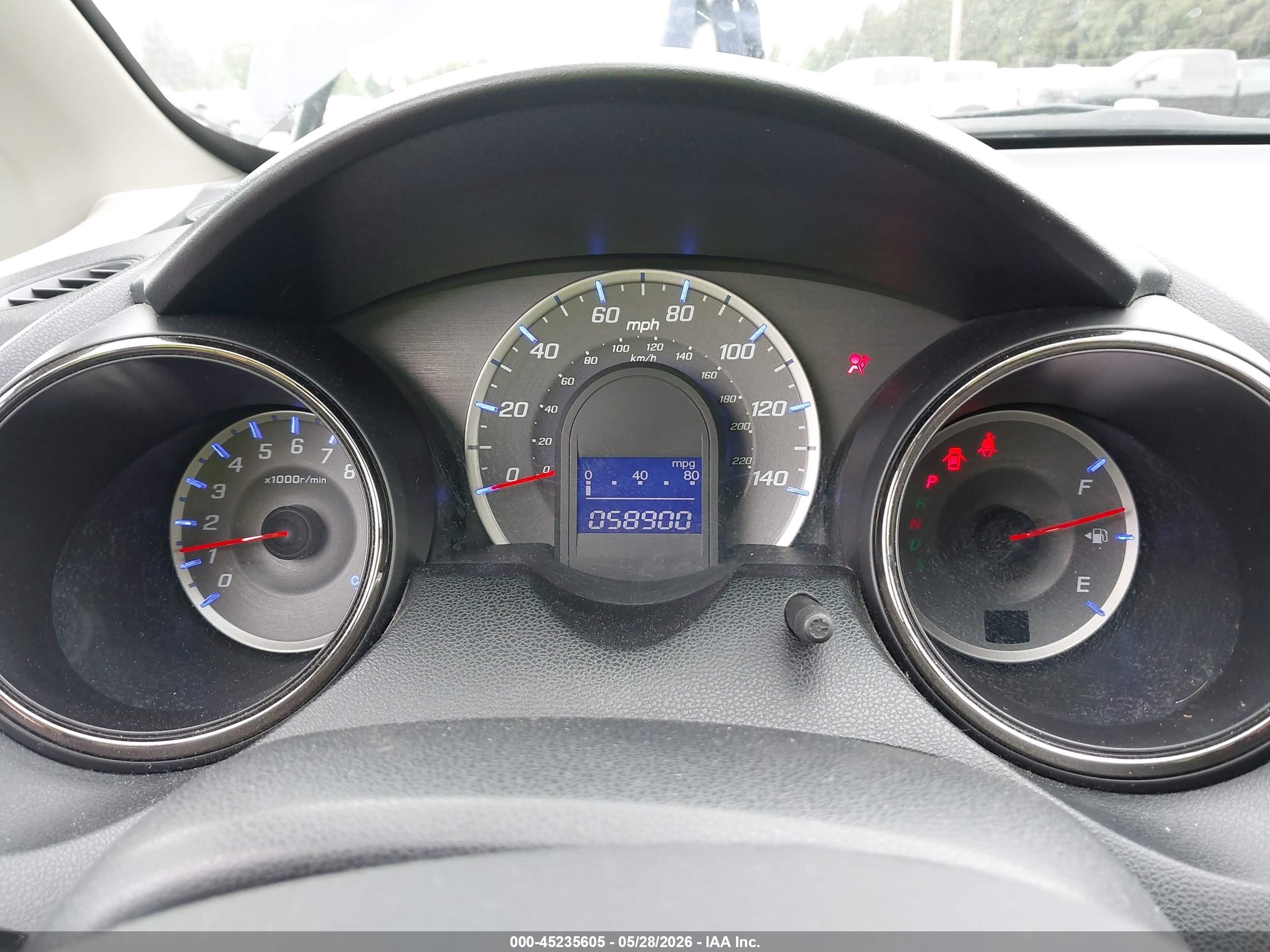 2013 Honda Fit Sport Черный vin: JHMGE8H50DC070177