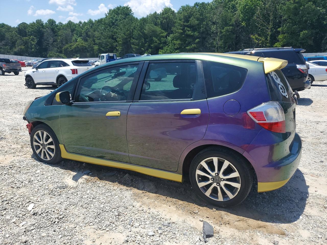 2012 Honda Fit Sport Two Tone vin: JHMGE8H51CC001013
