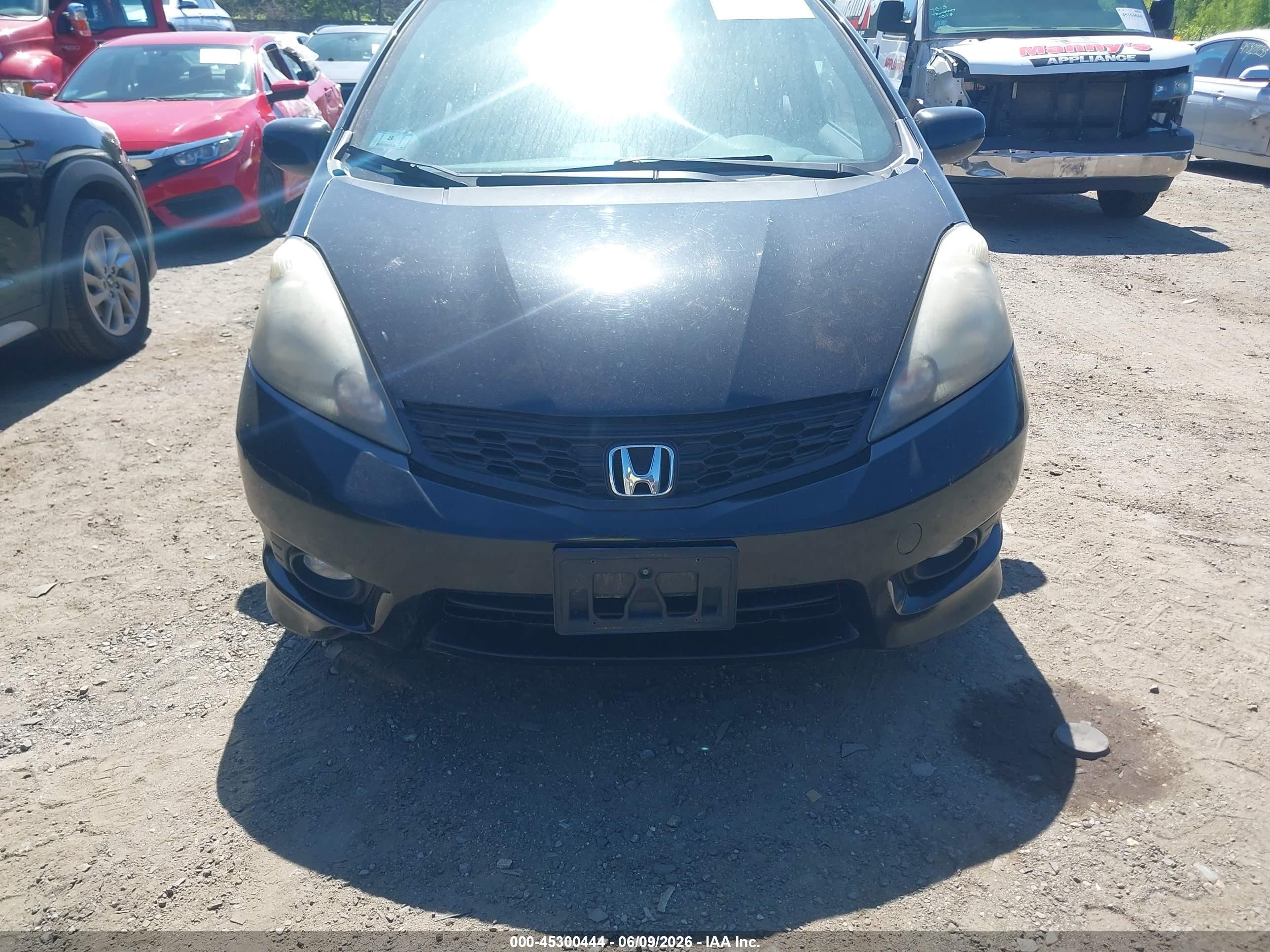 2012 Honda Fit Sport Black vin: JHMGE8H51CC006101