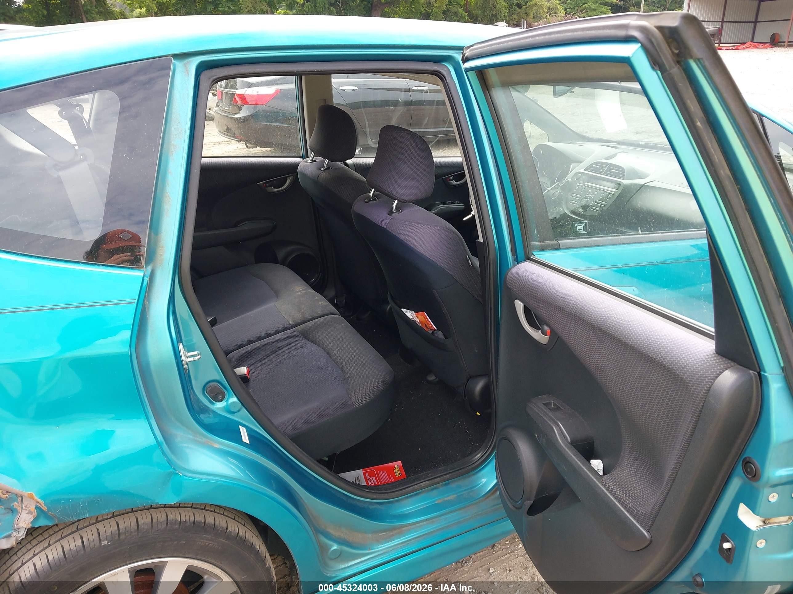 2012 Honda Fit Sport Blue vin: JHMGE8H51CC011086