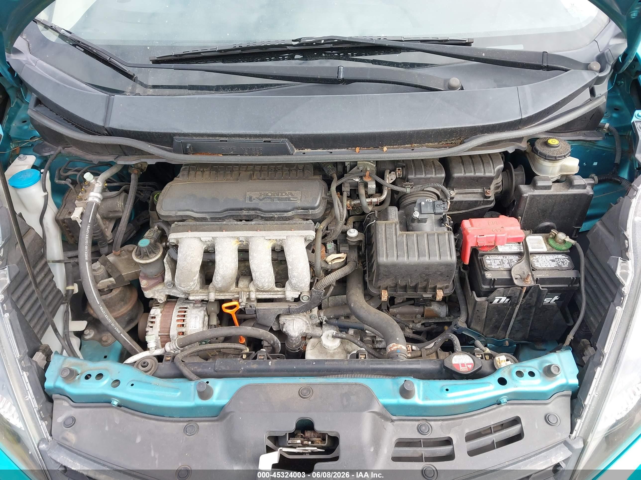 2012 Honda Fit Sport Blue vin: JHMGE8H51CC011086