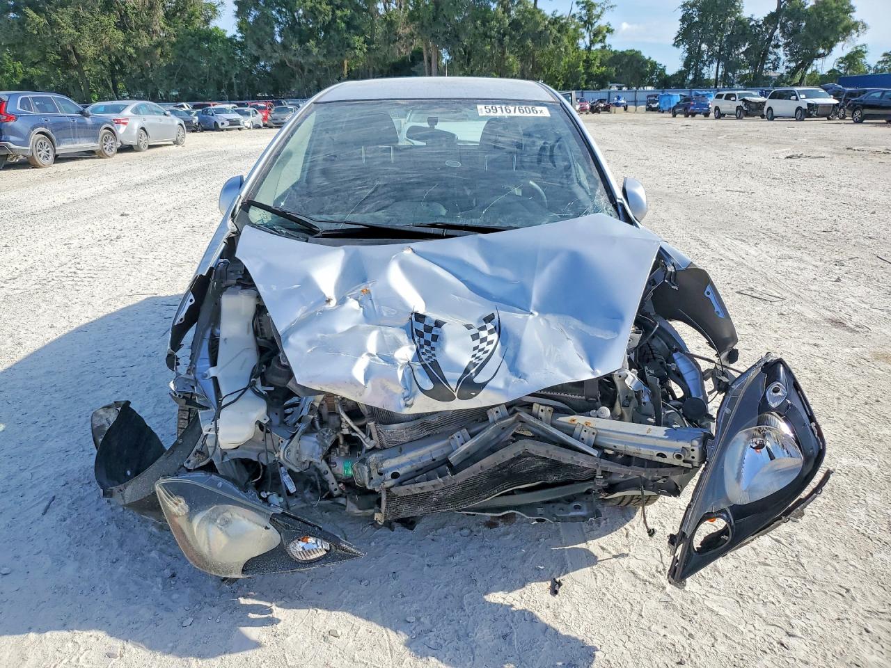 2012 Honda Fit Sport Silver vin: JHMGE8H51CC011654
