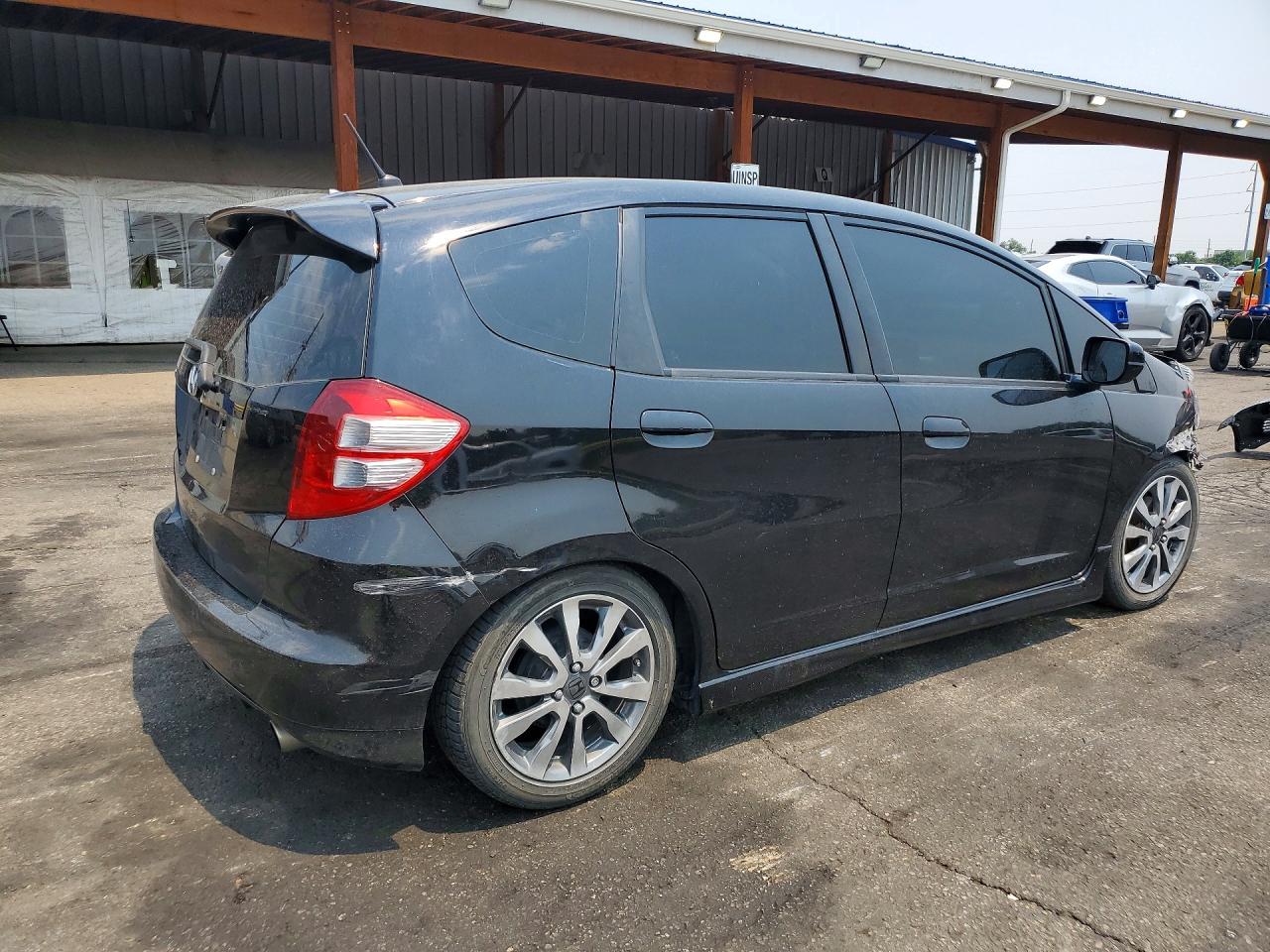 2012 Honda Fit Sport Black vin: JHMGE8H51CC011864