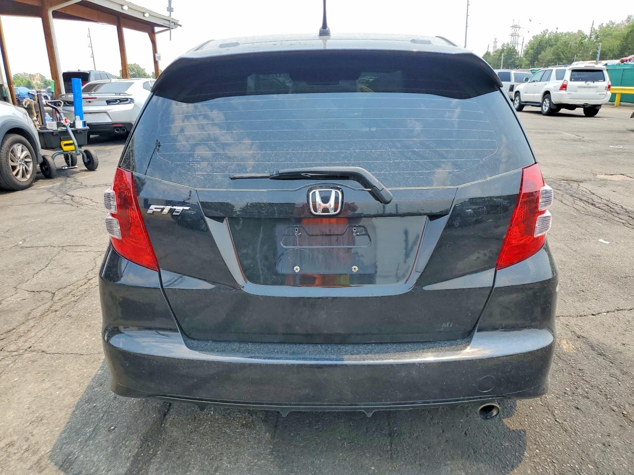 2012 Honda Fit Sport Black vin: JHMGE8H51CC011864