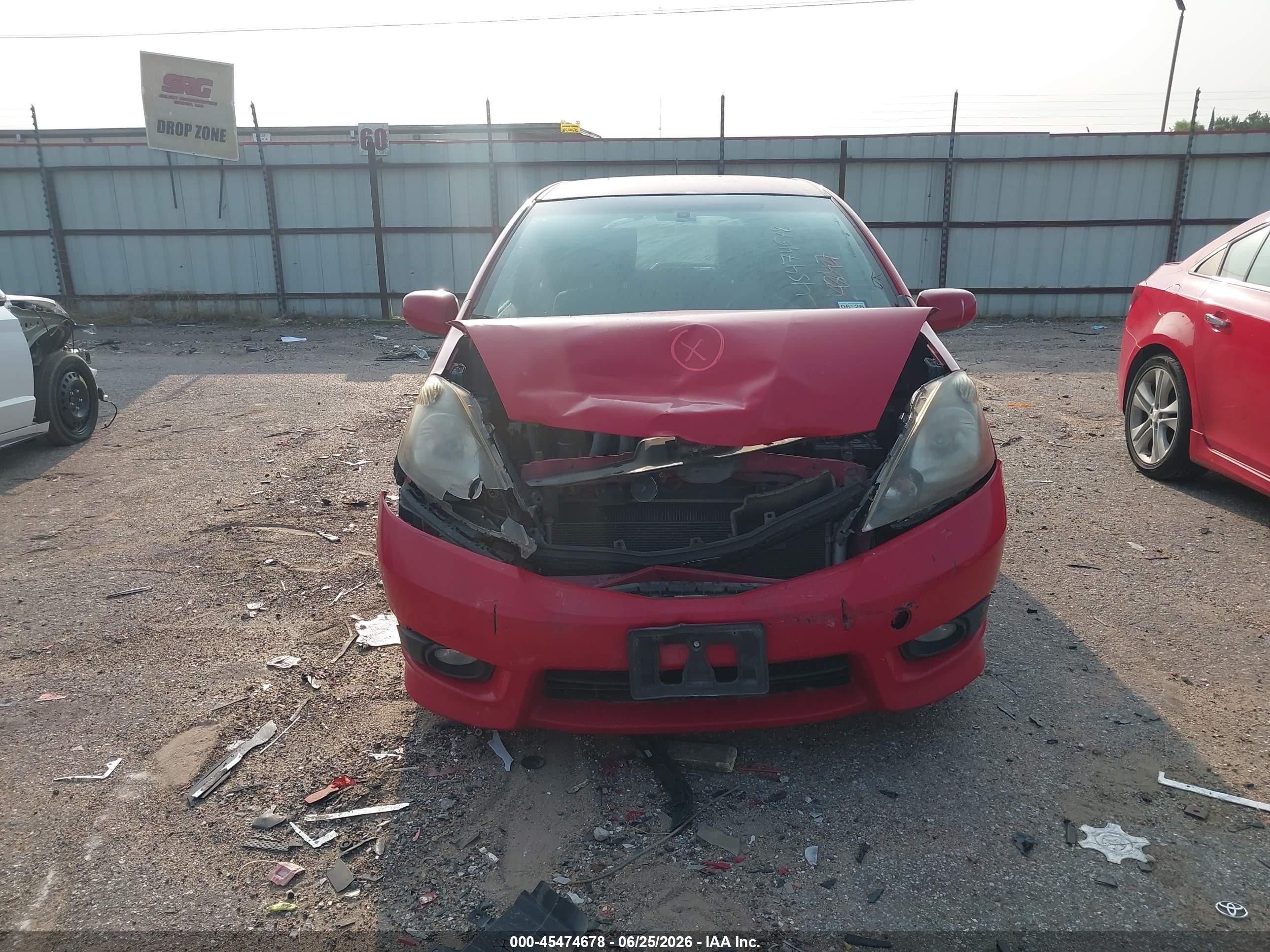 2012 Honda Fit Sport Red vin: JHMGE8H51CC019463