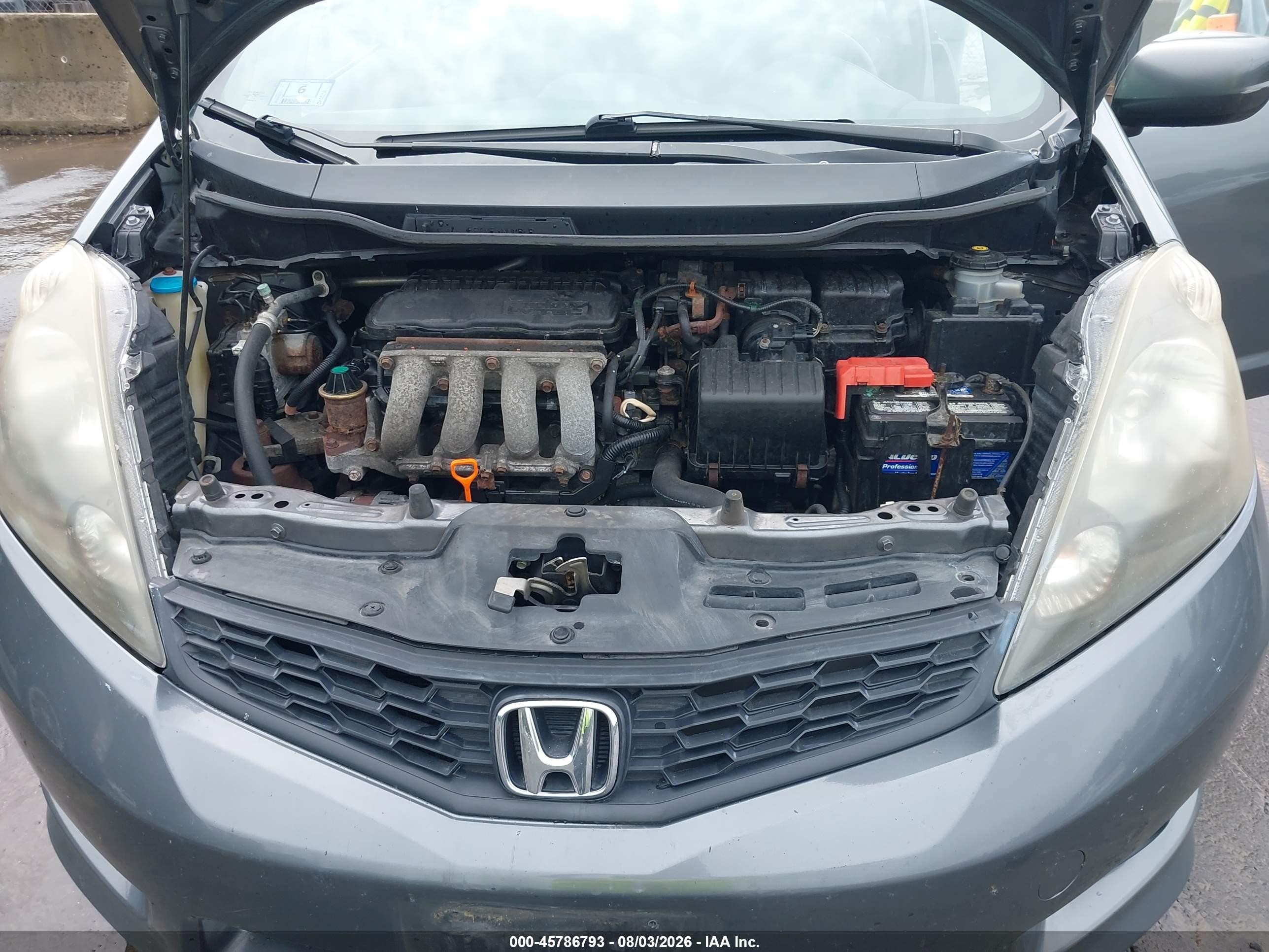 2012 Honda Fit Sport Gray vin: JHMGE8H51CC022752