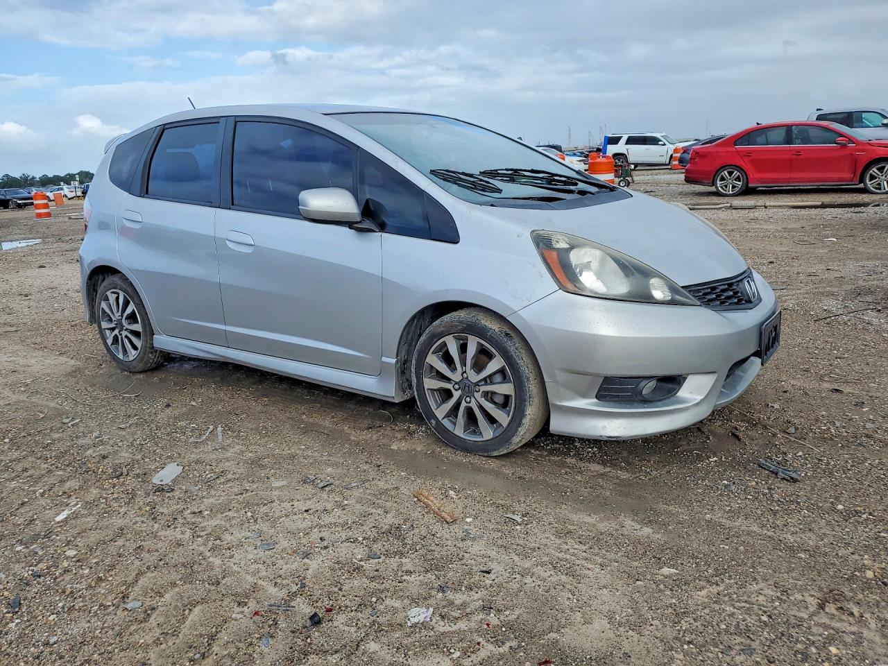 2012 Honda Fit Sport Gray vin: JHMGE8H51CC034772