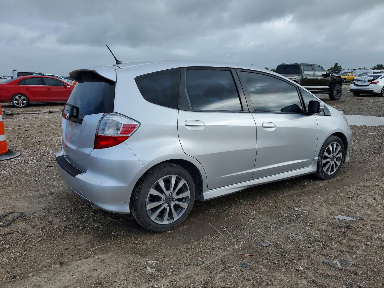 2012 Honda Fit Sport Gray vin: JHMGE8H51CC034772