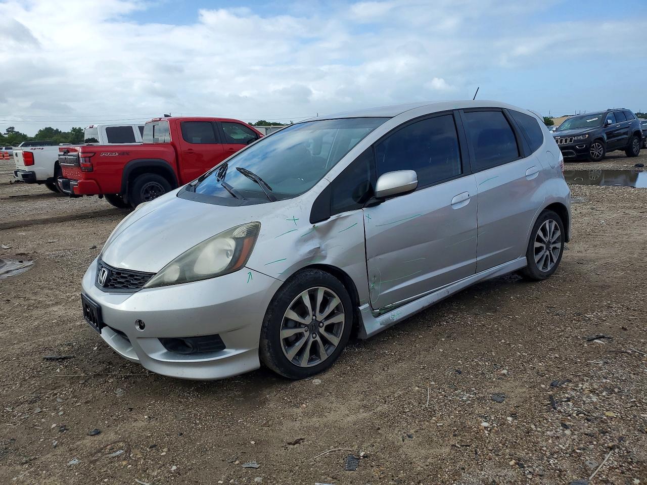 2012 Honda Fit Sport Gray vin: JHMGE8H51CC034772
