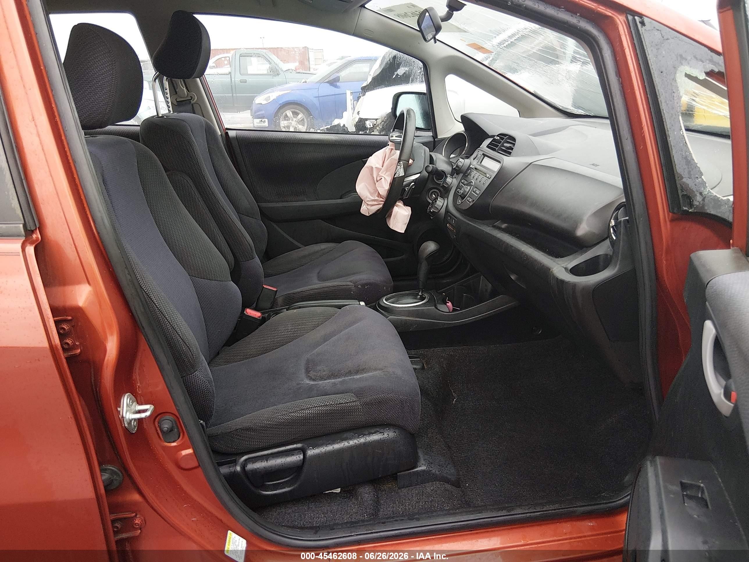 2012 Honda Fit Sport Orange vin: JHMGE8H51CC038434