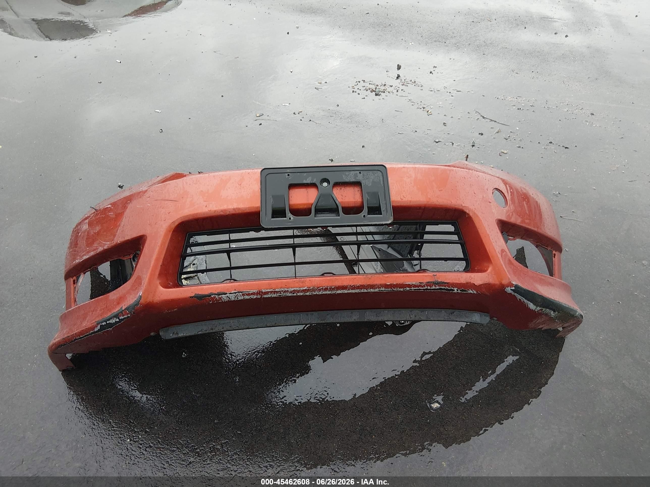 2012 Honda Fit Sport Orange vin: JHMGE8H51CC038434