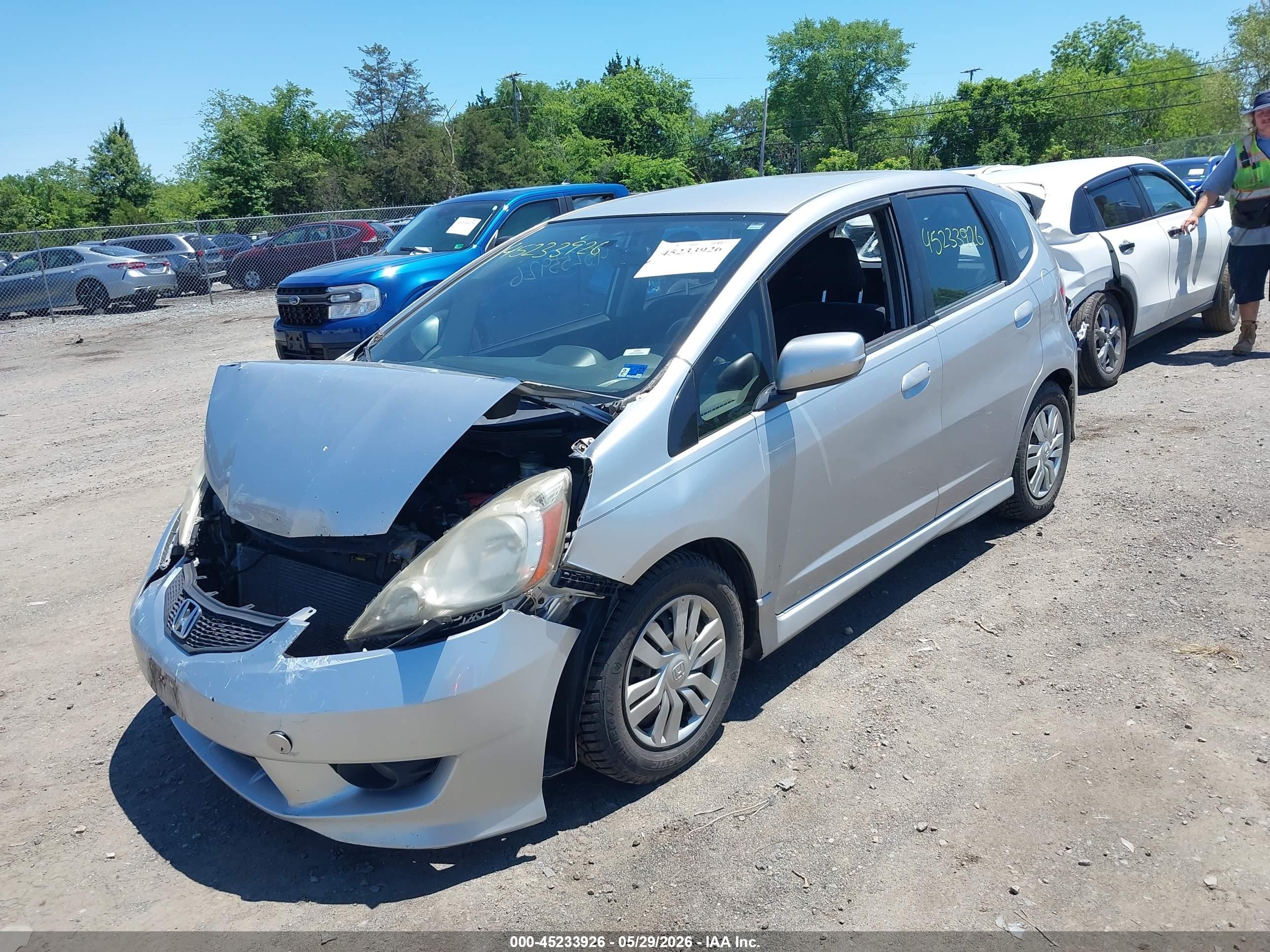2012 Honda Fit Sport Silver vin: JHMGE8H51CS004760