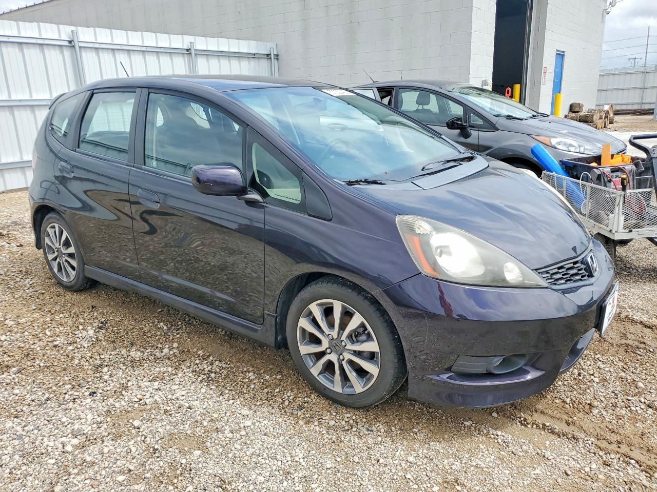 2013 Honda Fit Sport Purple vin: JHMGE8H51DC004107