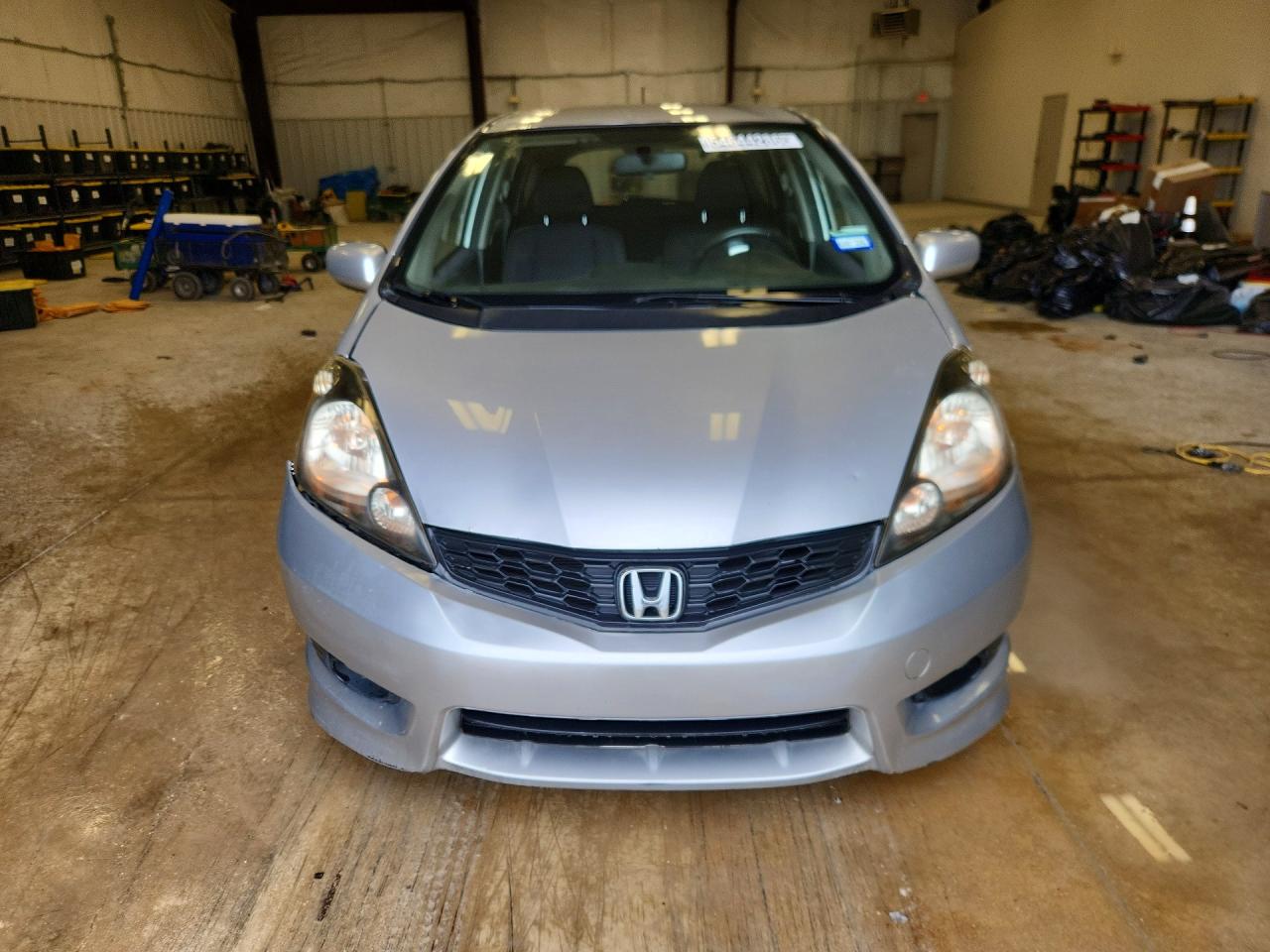 2013 Honda Fit Sport Silver vin: JHMGE8H51DC022302