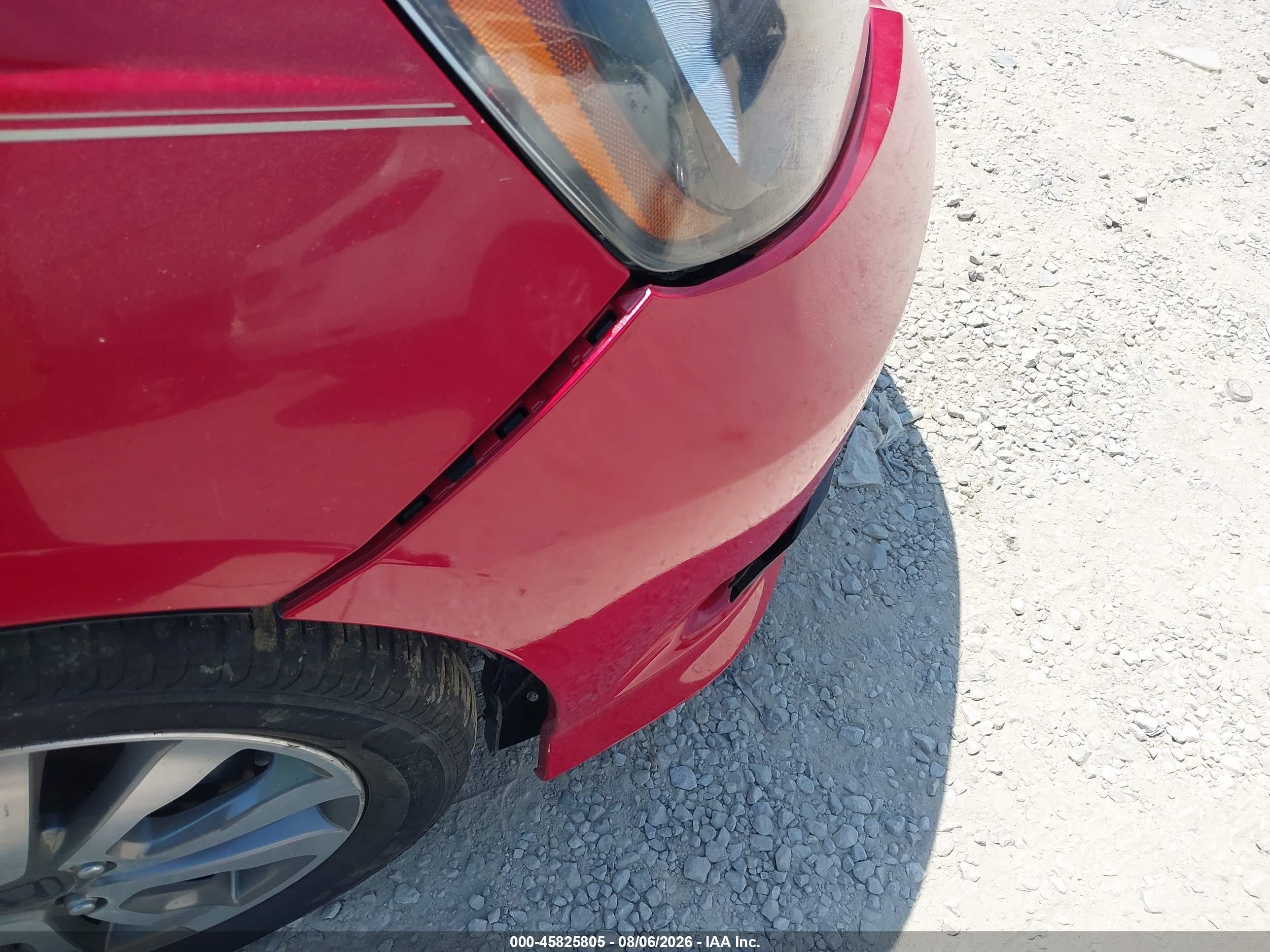 2013 Honda Fit Sport Red vin: JHMGE8H51DC041447
