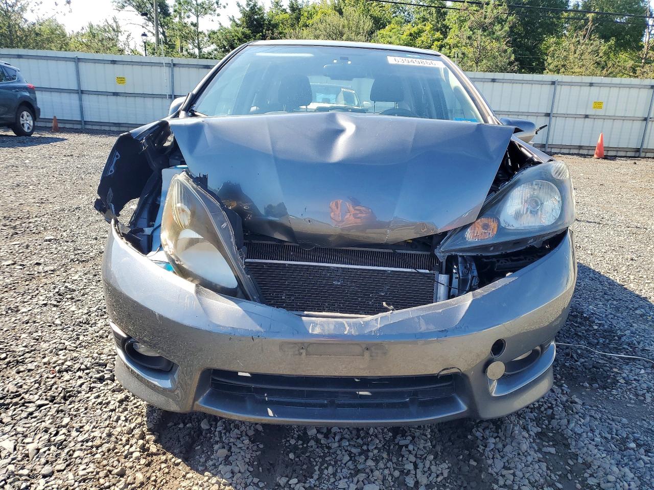 2013 Honda Fit Sport Gray vin: JHMGE8H51DC070253