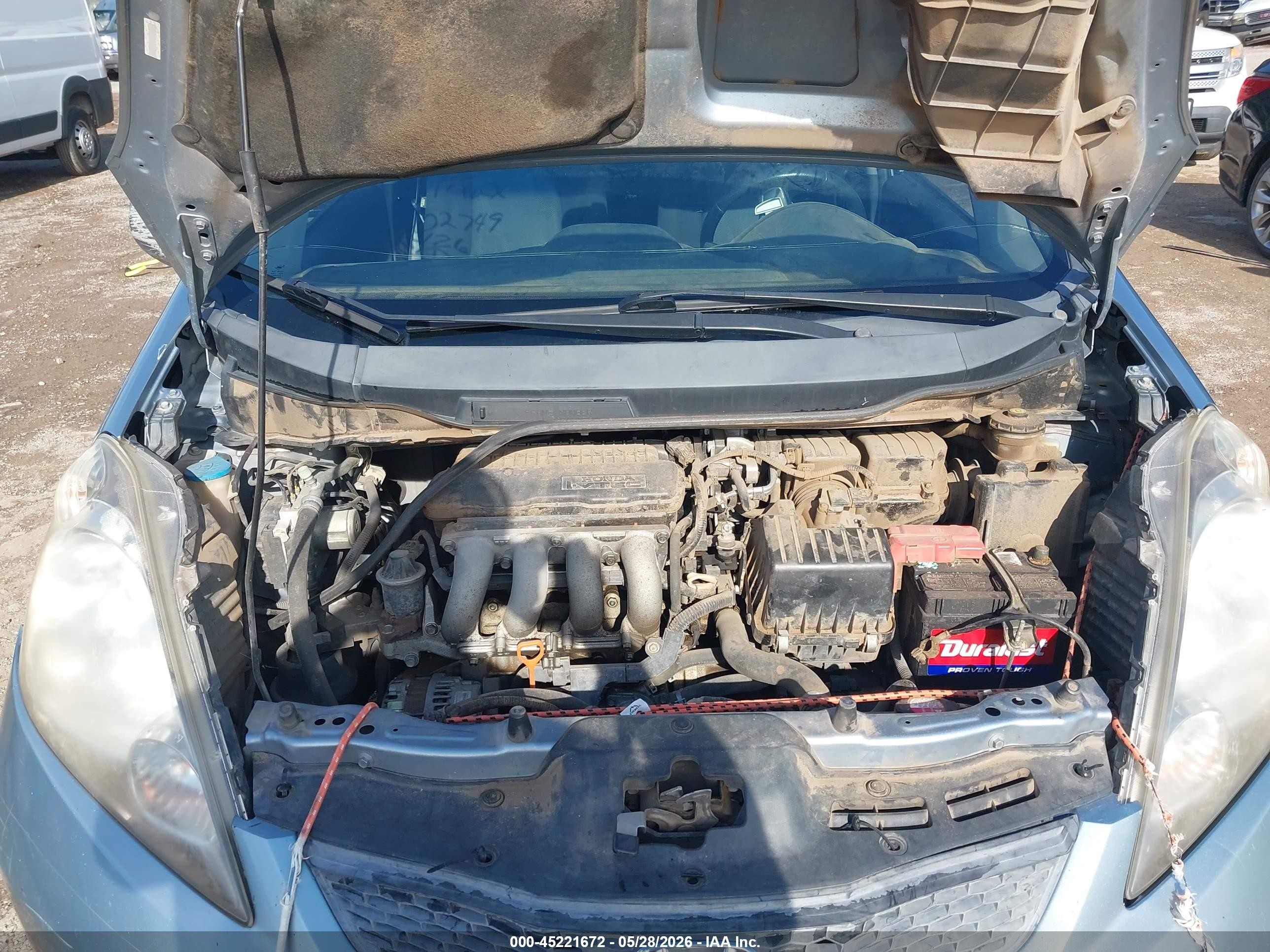 2011 Honda Fit Sport Синий vin: JHMGE8H52BC002749