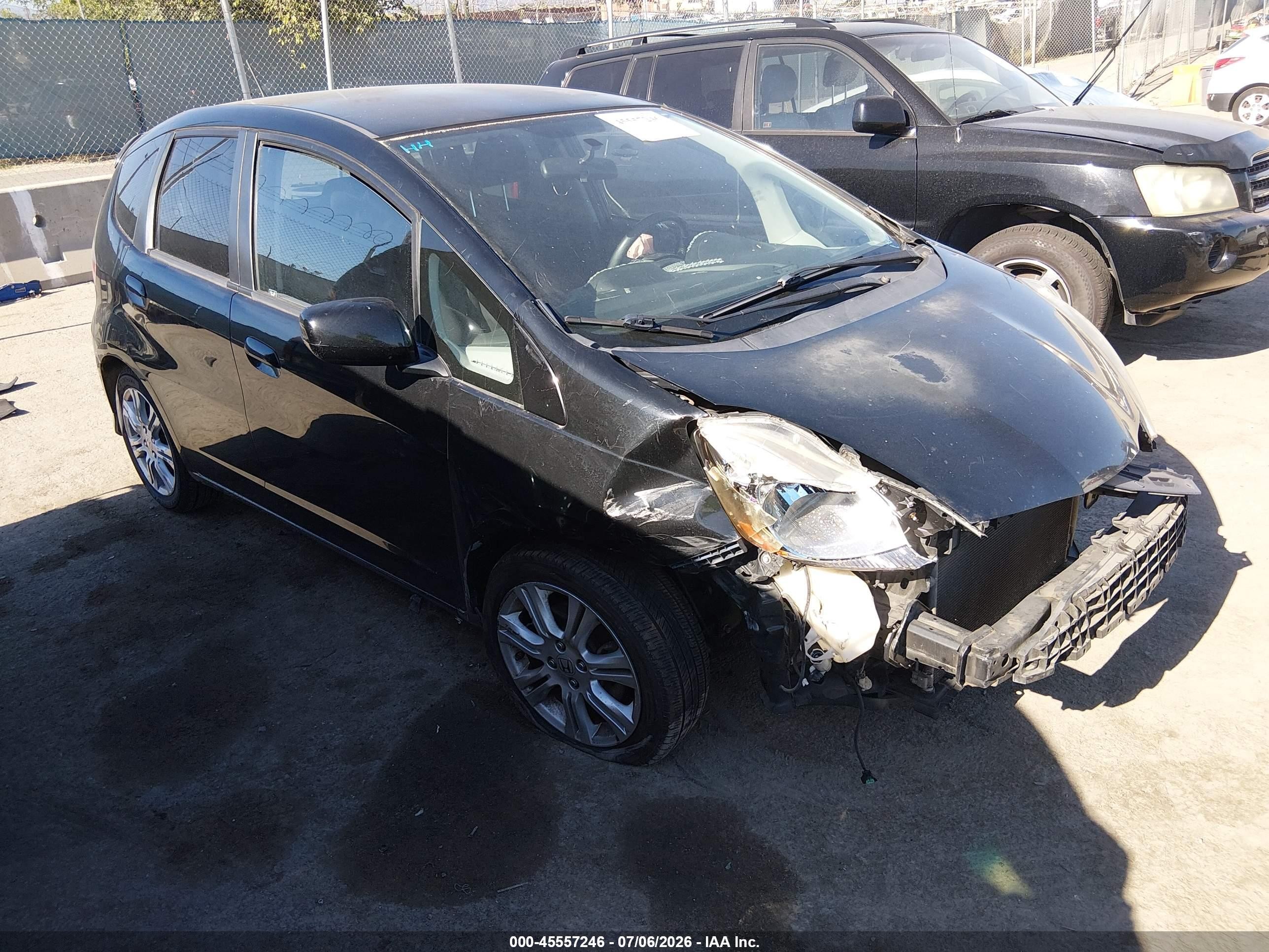 2011 Honda Fit Sport Black vin: JHMGE8H52BC004579