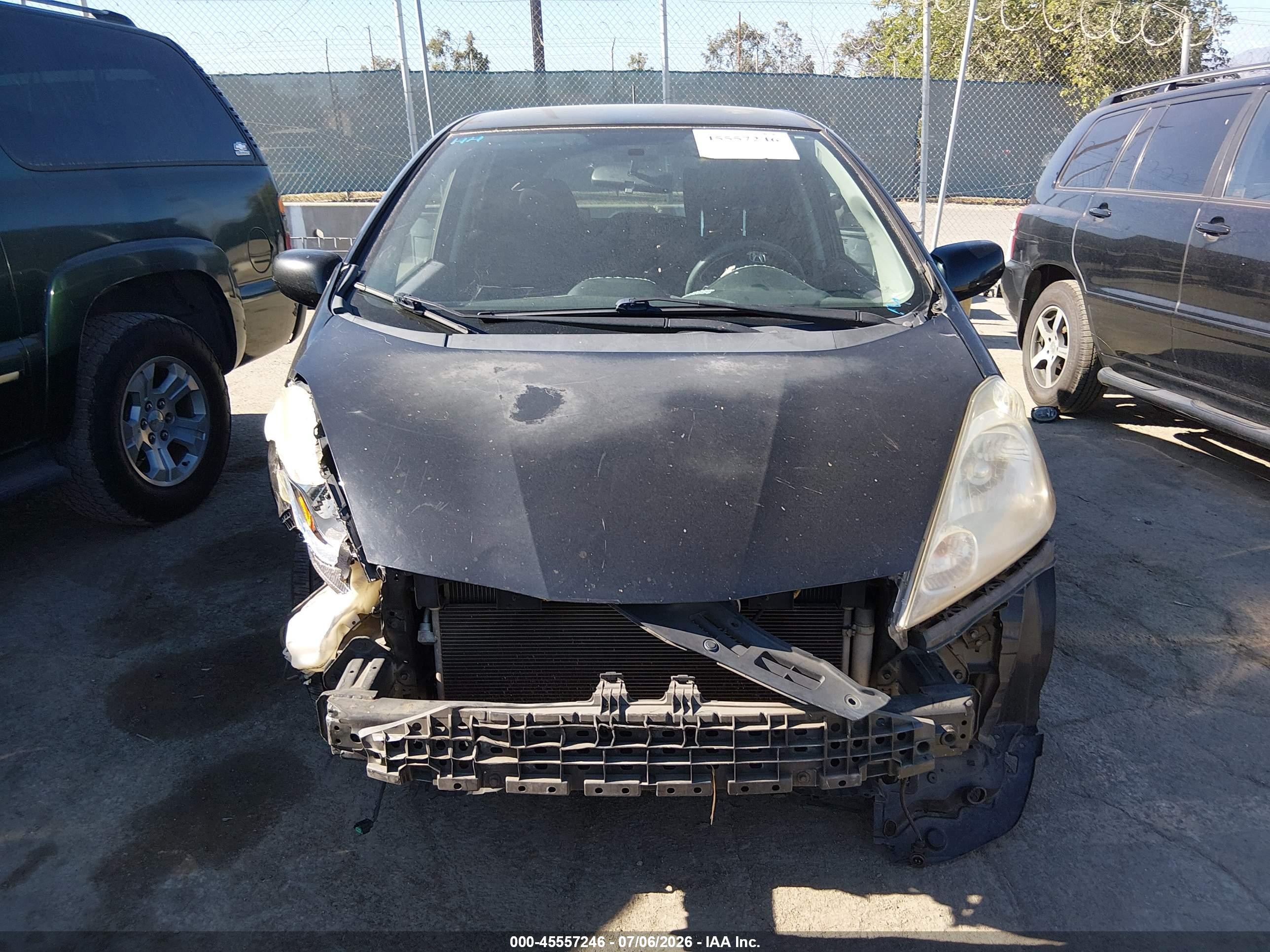 2011 Honda Fit Sport Black vin: JHMGE8H52BC004579