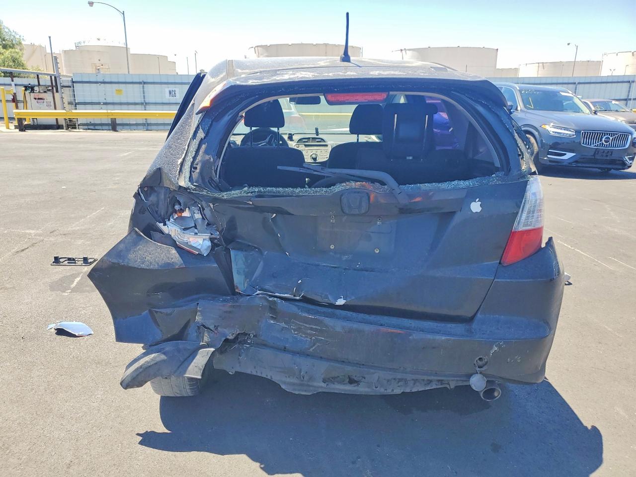 2011 Honda Fit Sport Black vin: JHMGE8H52BC006266
