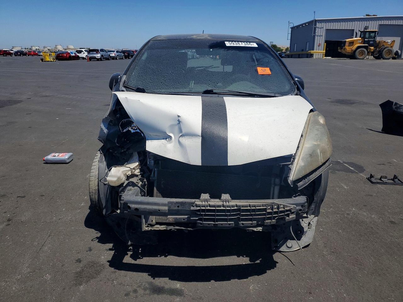 2011 Honda Fit Sport Black vin: JHMGE8H52BC006266