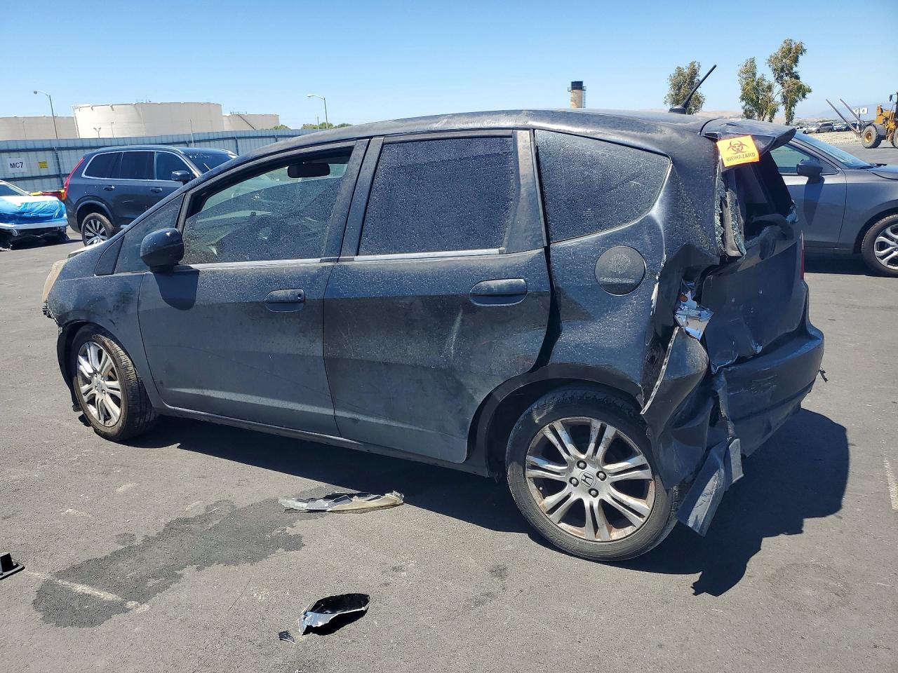 2011 Honda Fit Sport Black vin: JHMGE8H52BC006266