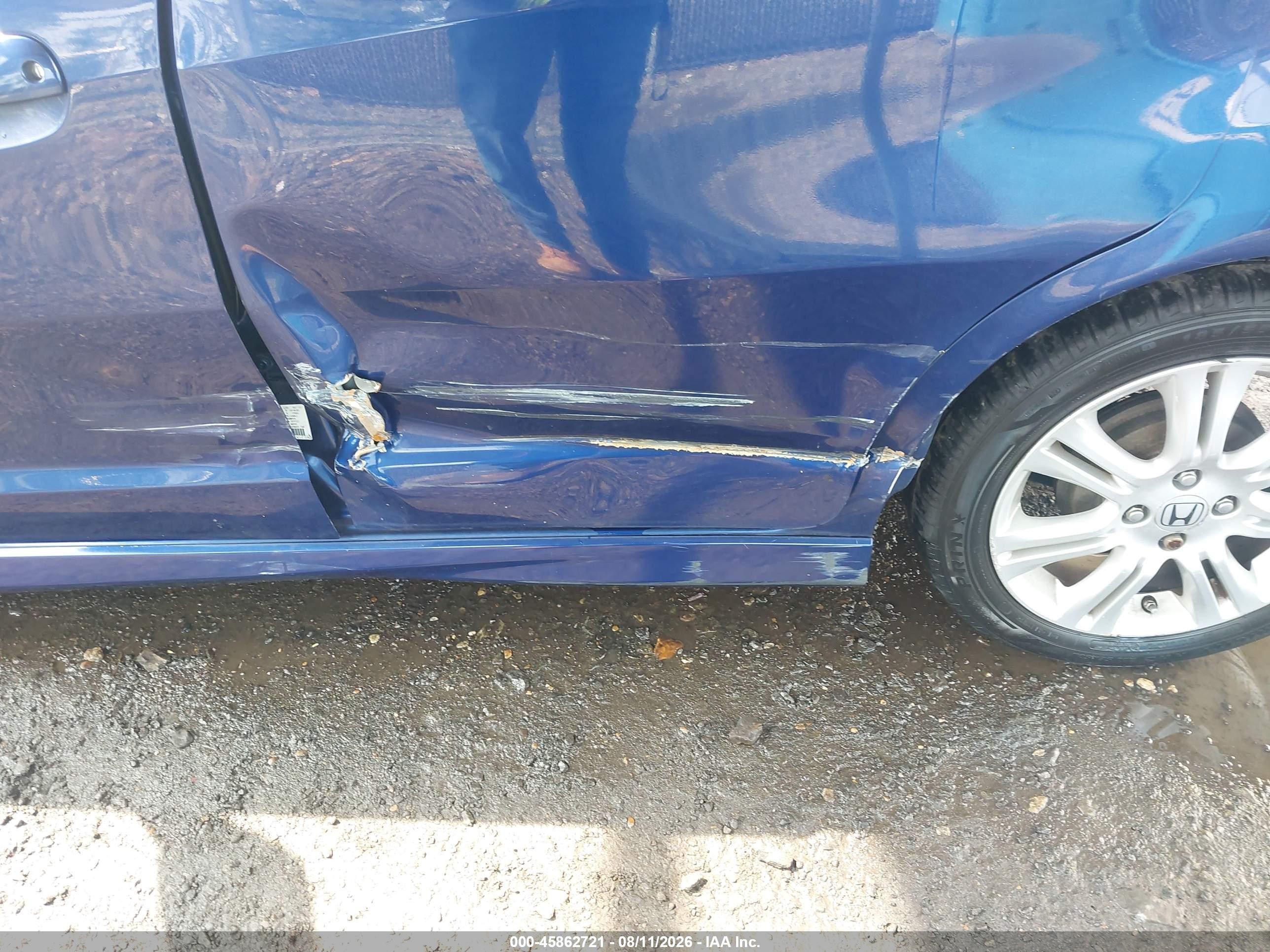2011 Honda Fit Sport Blue vin: JHMGE8H52BC021527